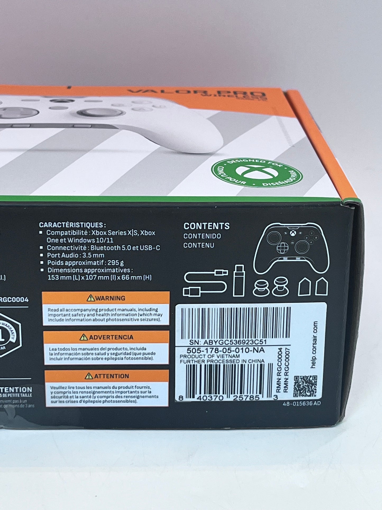 Scuf Valor Pro Wireless Performance Controller - White