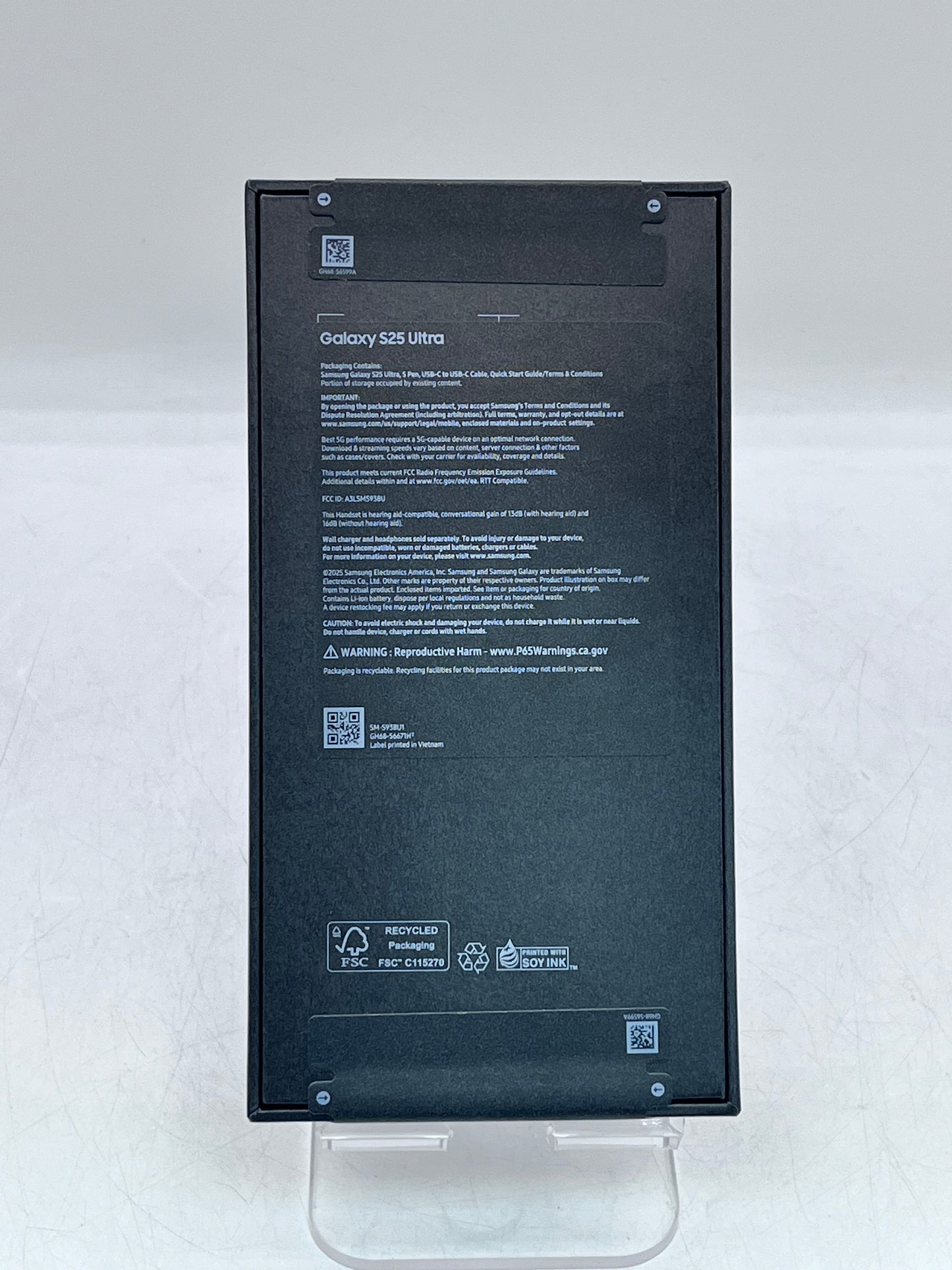 New Samsung Galaxy S25 Ultra 1TB 12GB (2025) Unlocked - Black - New In Box