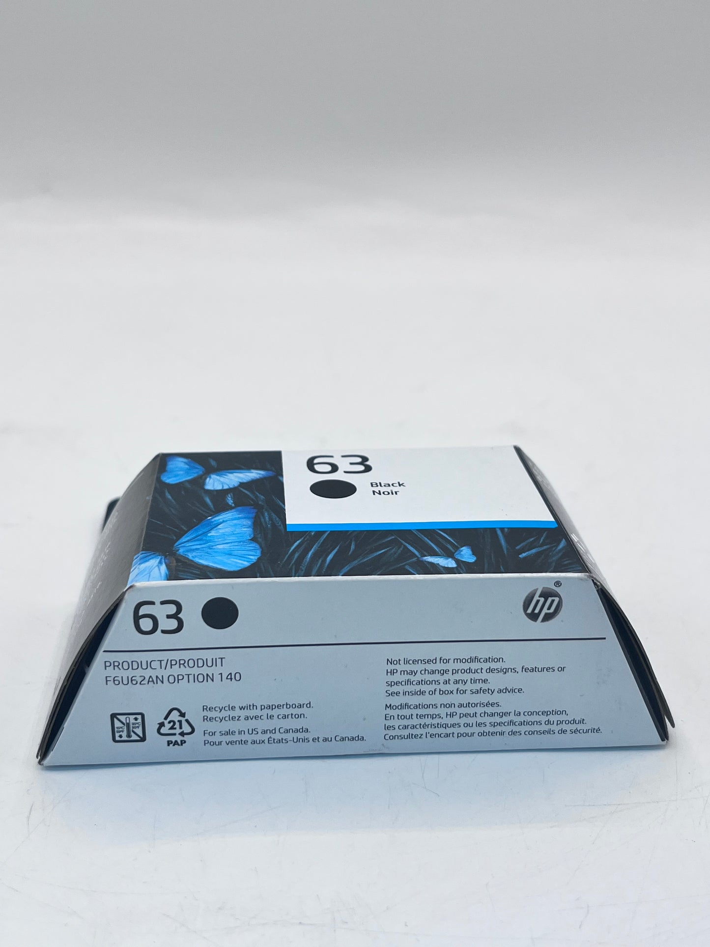 HP 63 Printer Ink Cartridge - Black