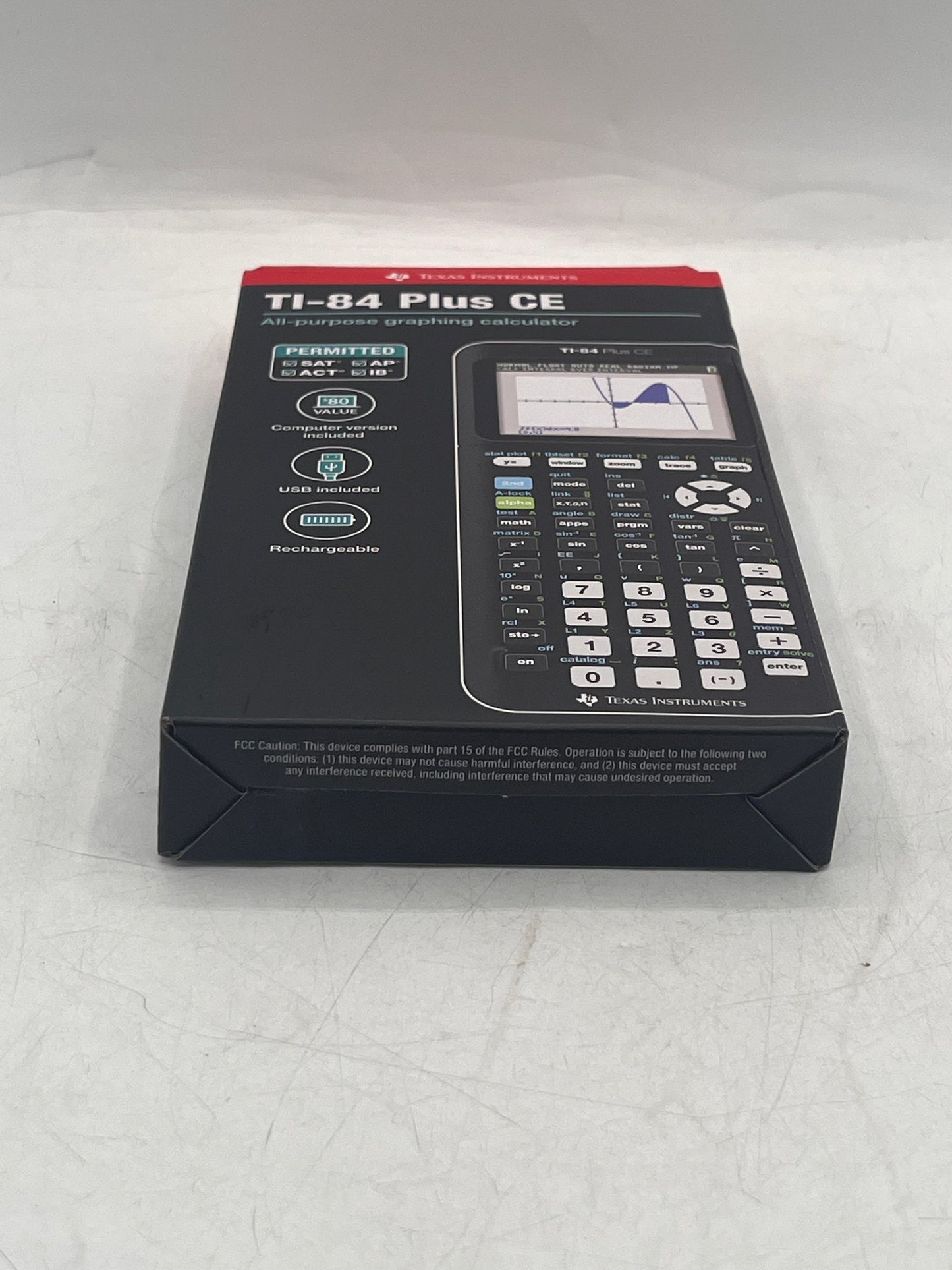 Texas Instruments TI-84 Plus CE Calculator Black New In Box
