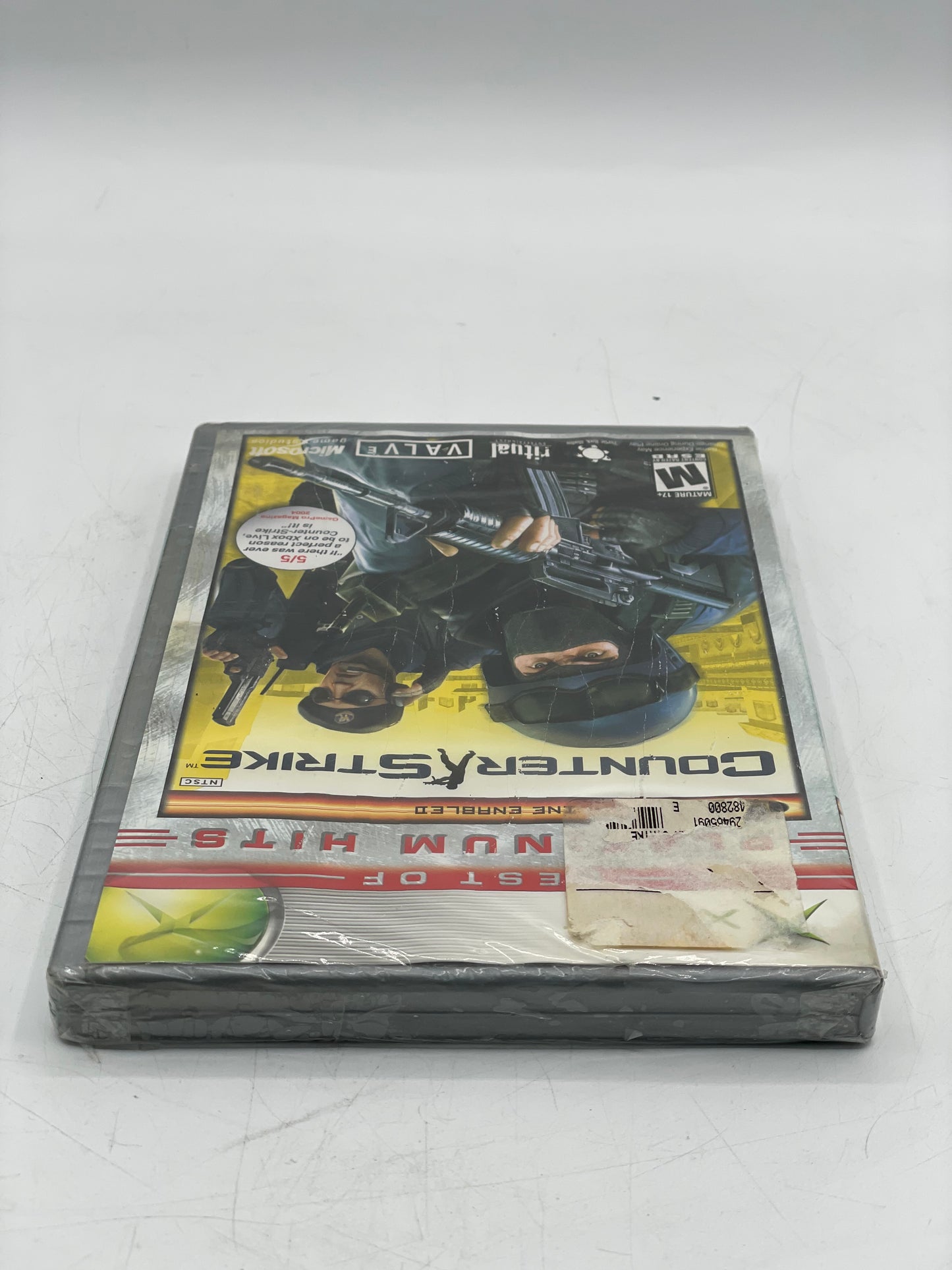 Counter Strike (Microsoft Xbox, 2003) Brand New Factory Sealed Black Label Platnium Hits
