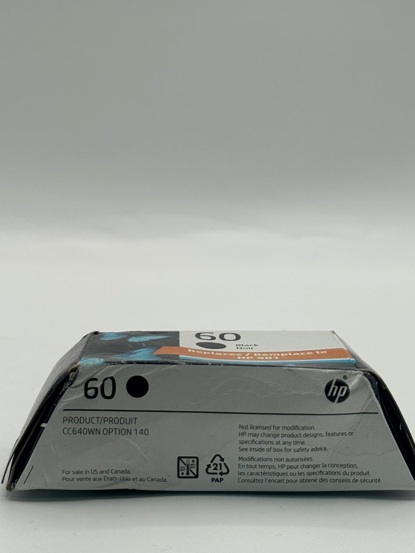 HP 60 Printer Toner - Black