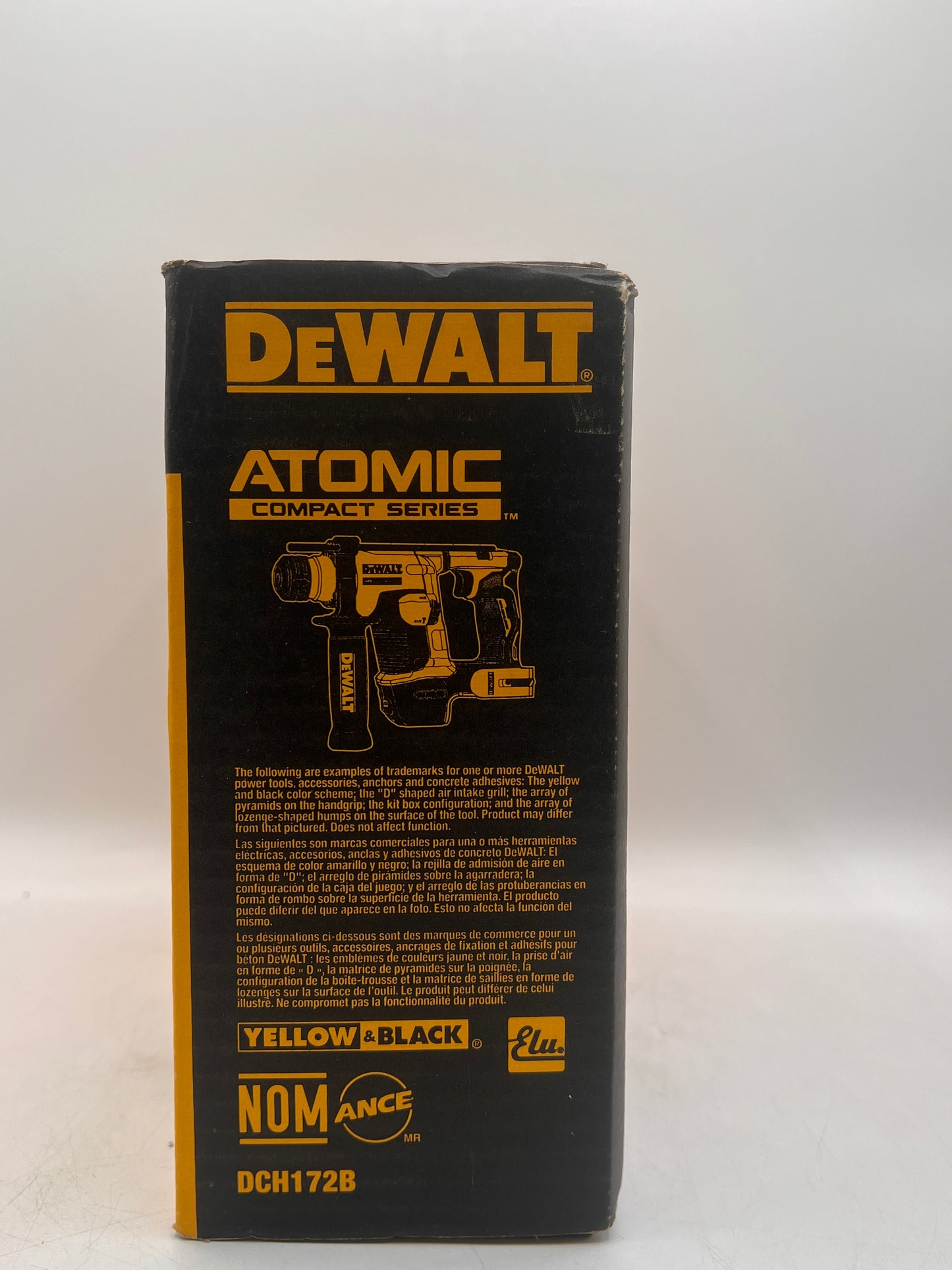 DeWALT DCH172B 20V MAX ATOMIC 5/8" Brushless SDS Plus Rotary Hammer - Bare Tool