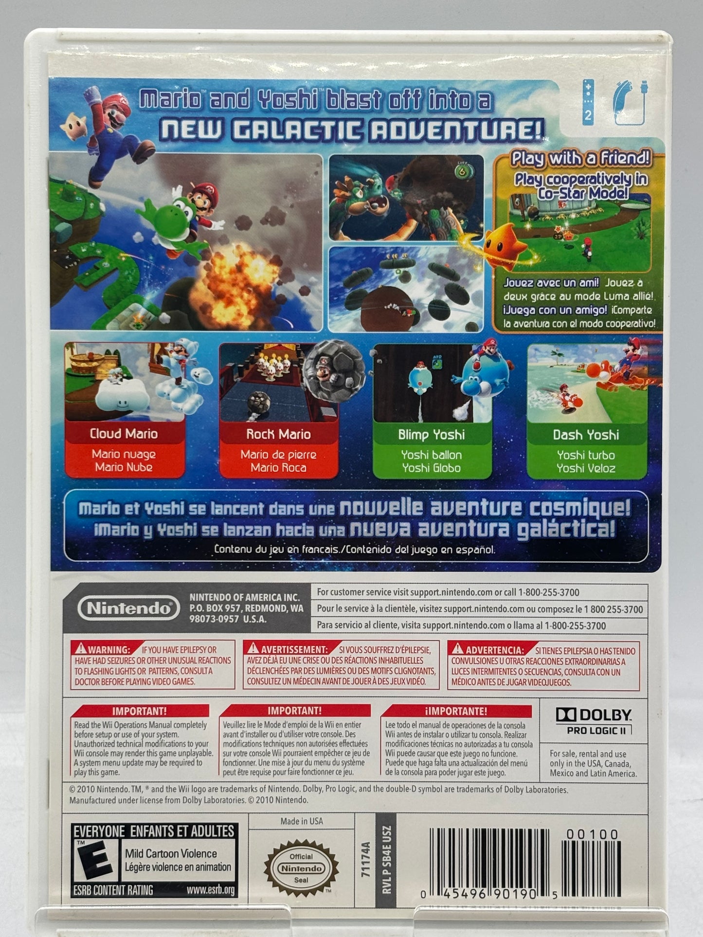Super Mario Galaxy 2 (Nintendo Wii) CIB Complete Tested Working
