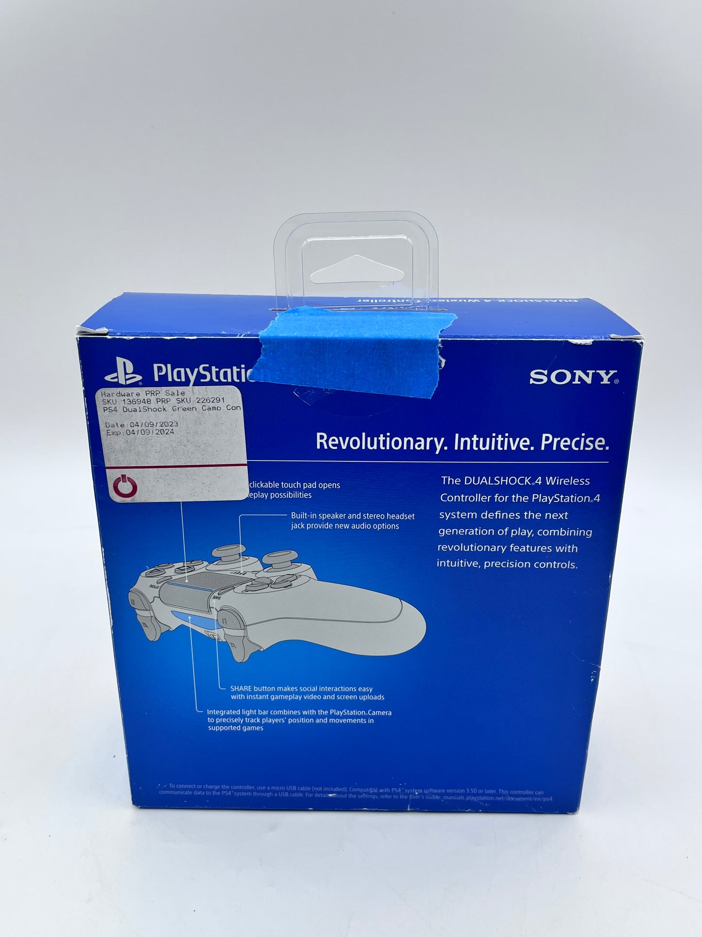 Sony PlayStation 4 Dualshock 4 CUH-ZCT2U Green Camouflage