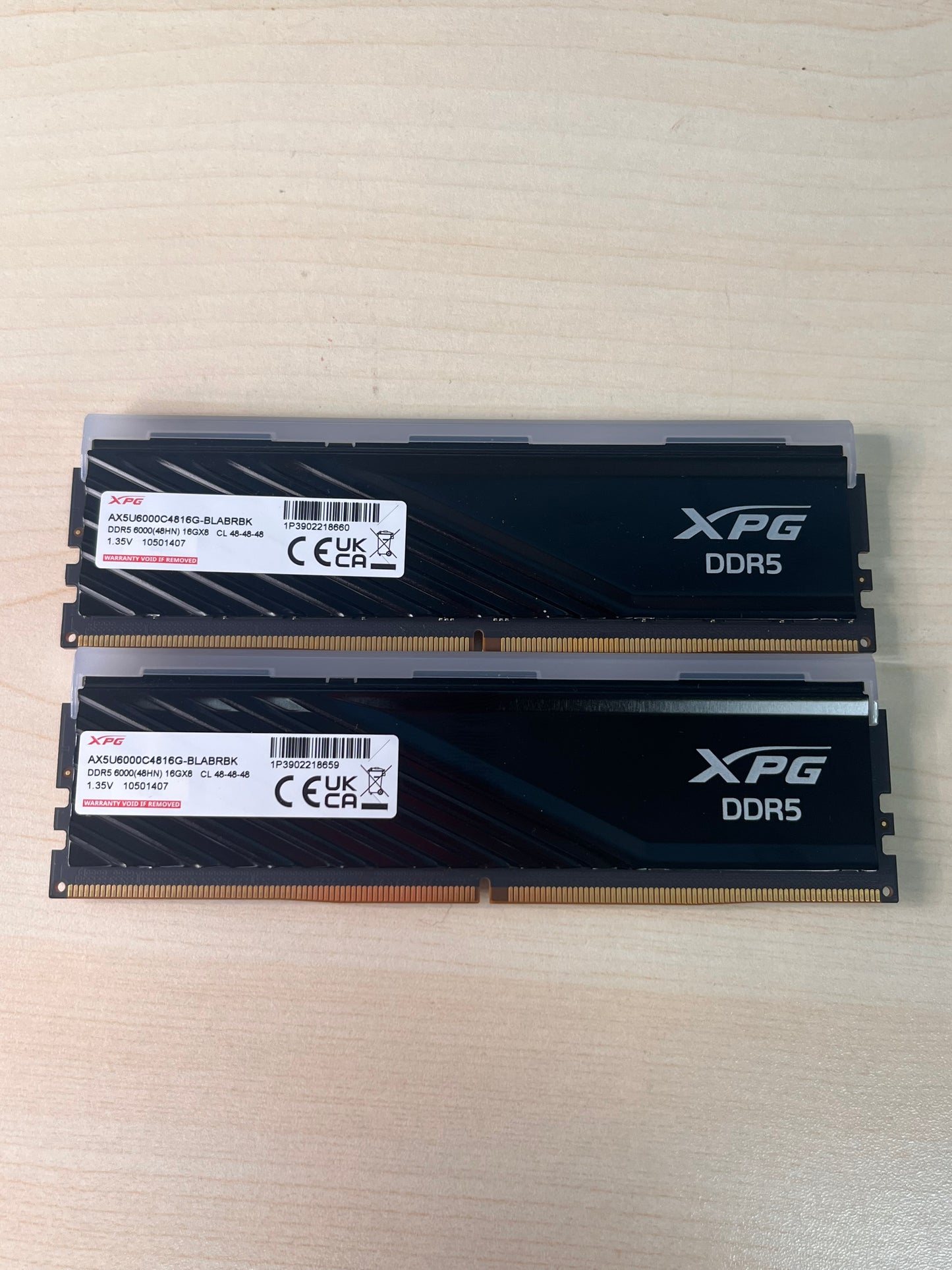 XPG ADATA XPG Lancer Blade RGB DDR5 32GB (2x16GB) 6000MHz Desktop RAM Kit - Black