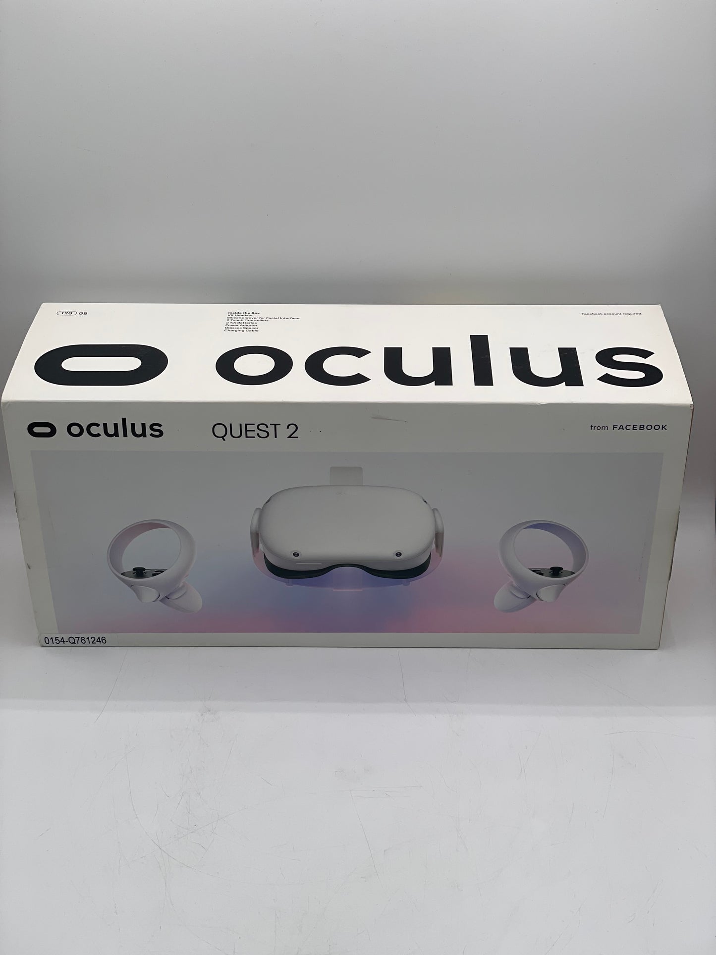 Meta Oculus Quest 2 128GB Virtual Reality Headset - White