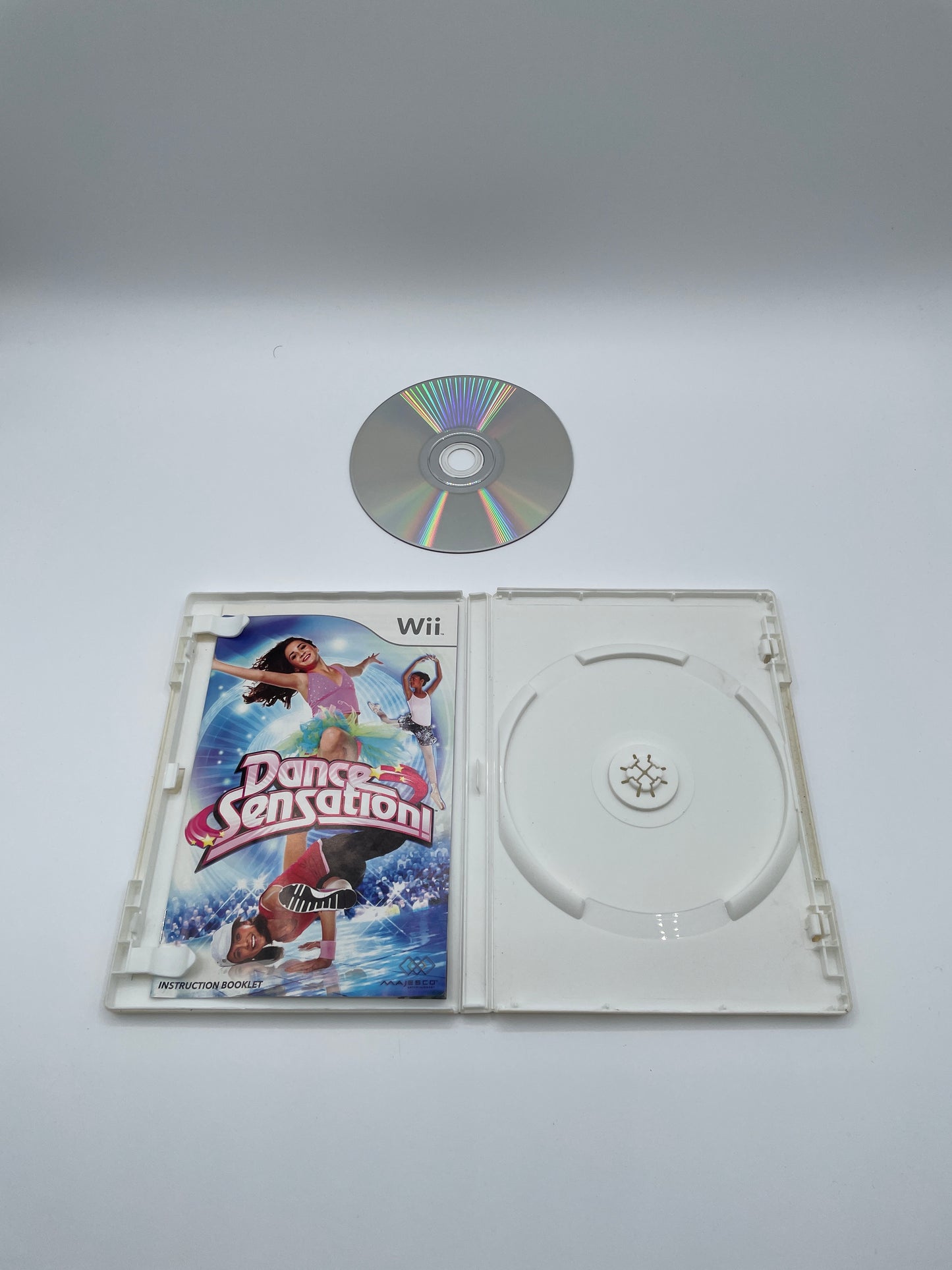 Wii Dance Sensation Game with Box and Manual Free Shipping