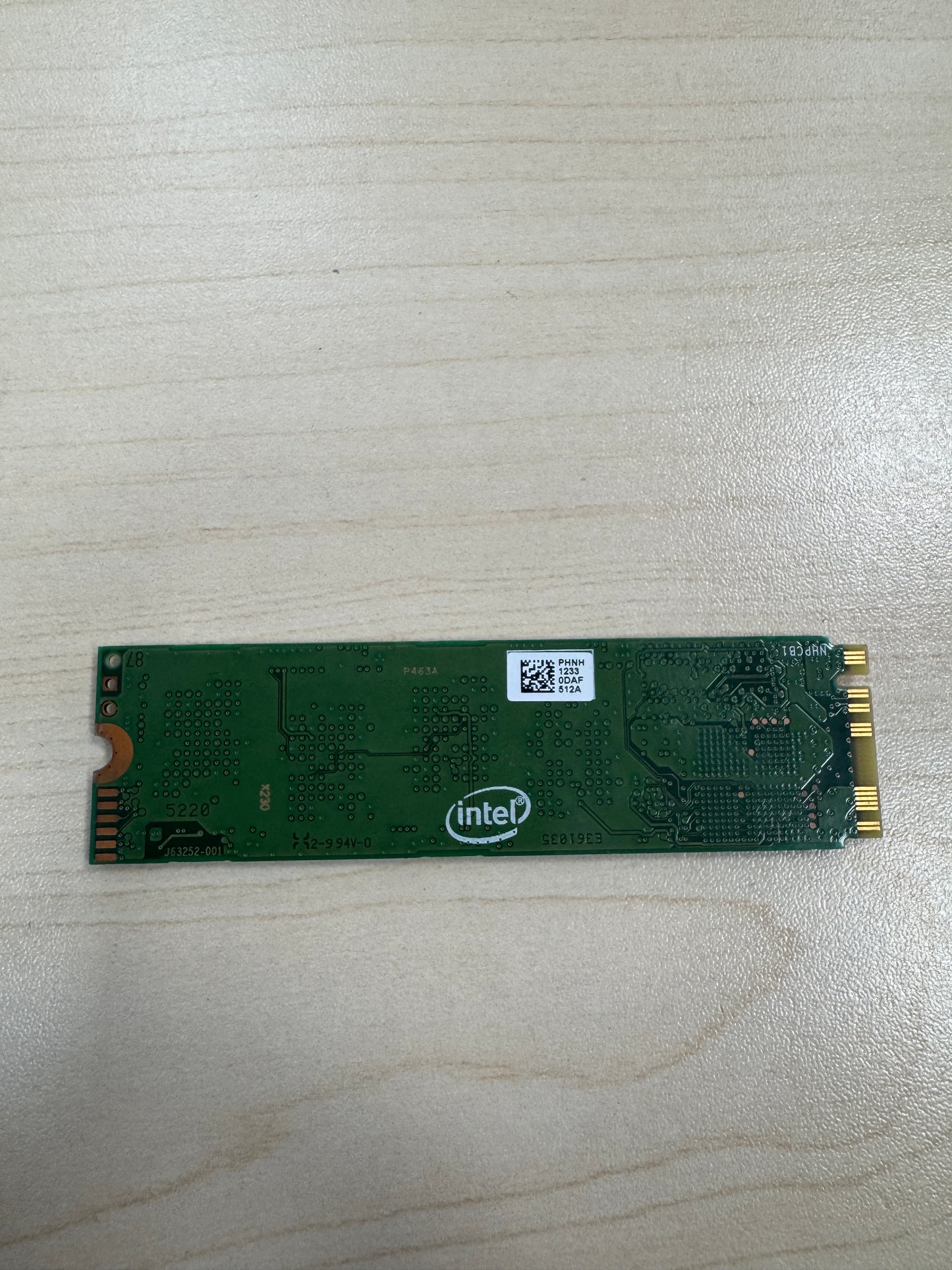 Intel SSD 660p 512GB NVMe M.2 SSDPEKNW512G8 PCIe Gen3 Tested
