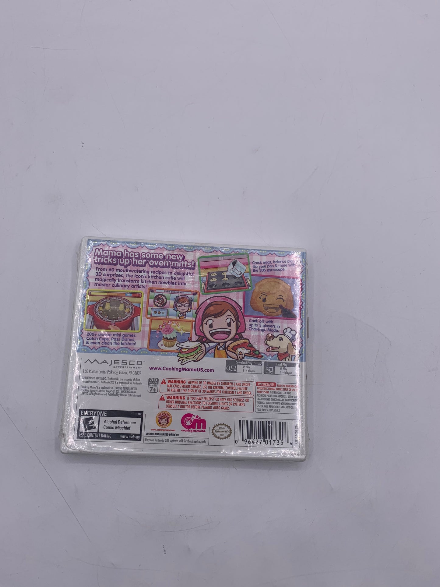 BRAND NEW Cooking Mama 4: Kitchen Magic - Nintendo 3DS Video Game - Free Shipping