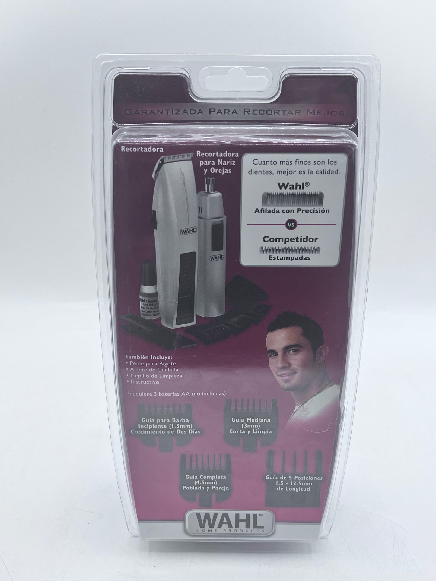 WAHL BIGOTE Y BARBA Electric Trimmer Silver