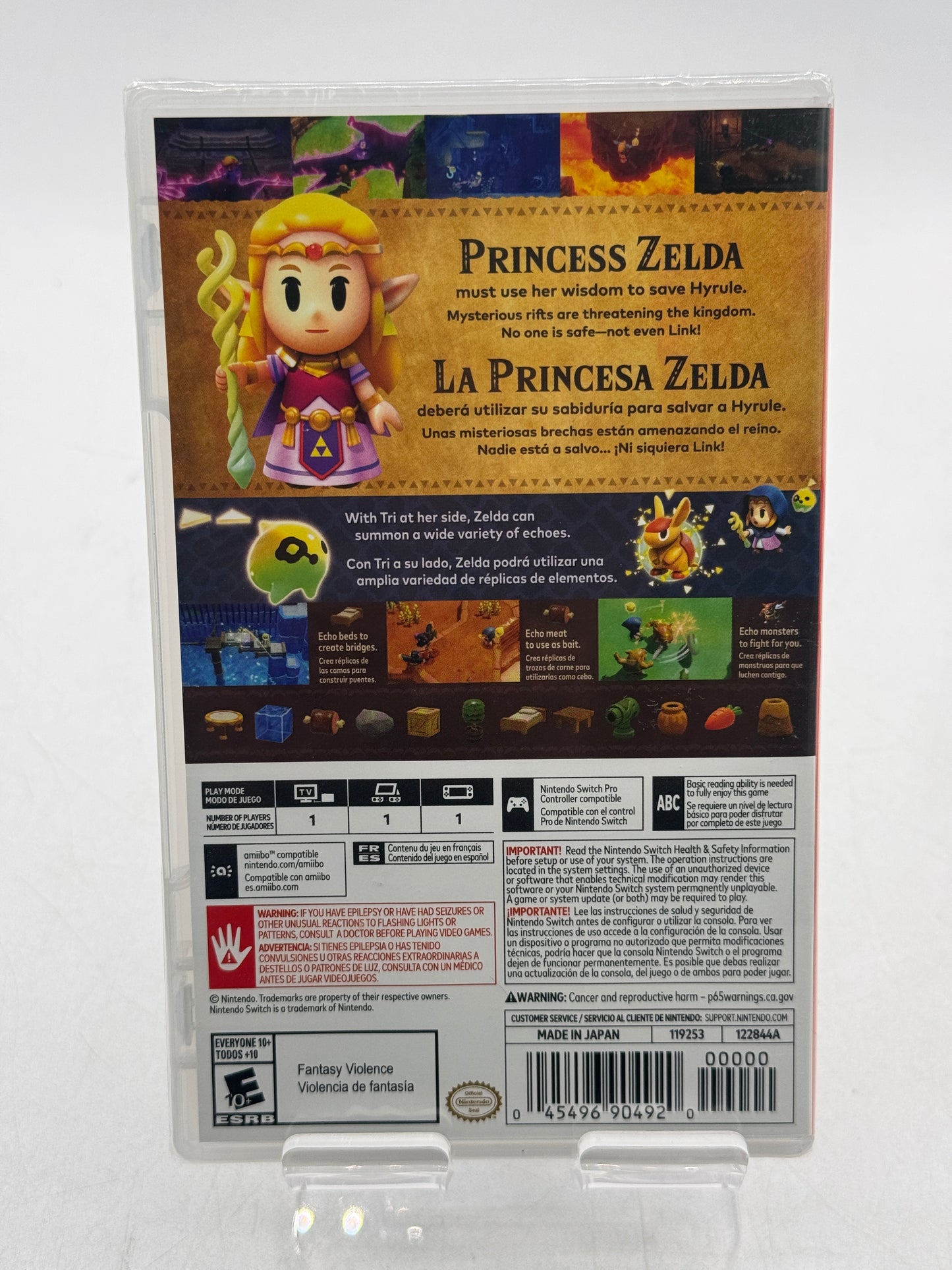 The Legend Of Zelda: Echoes Of Wisdom - Nintendo Switch Sealed New Free Shipping