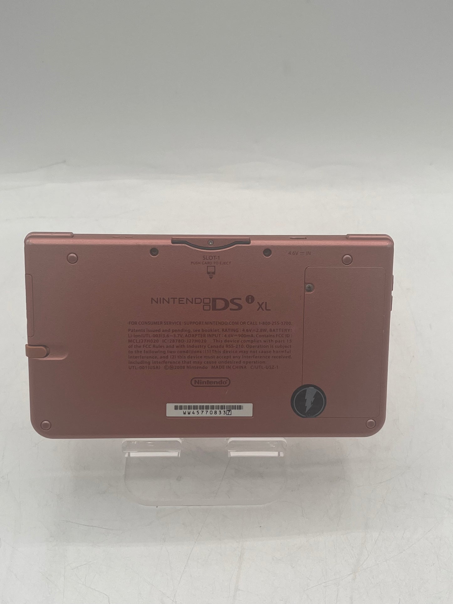 Nintendo DSi XL UTL-001 Pink Handheld Game System