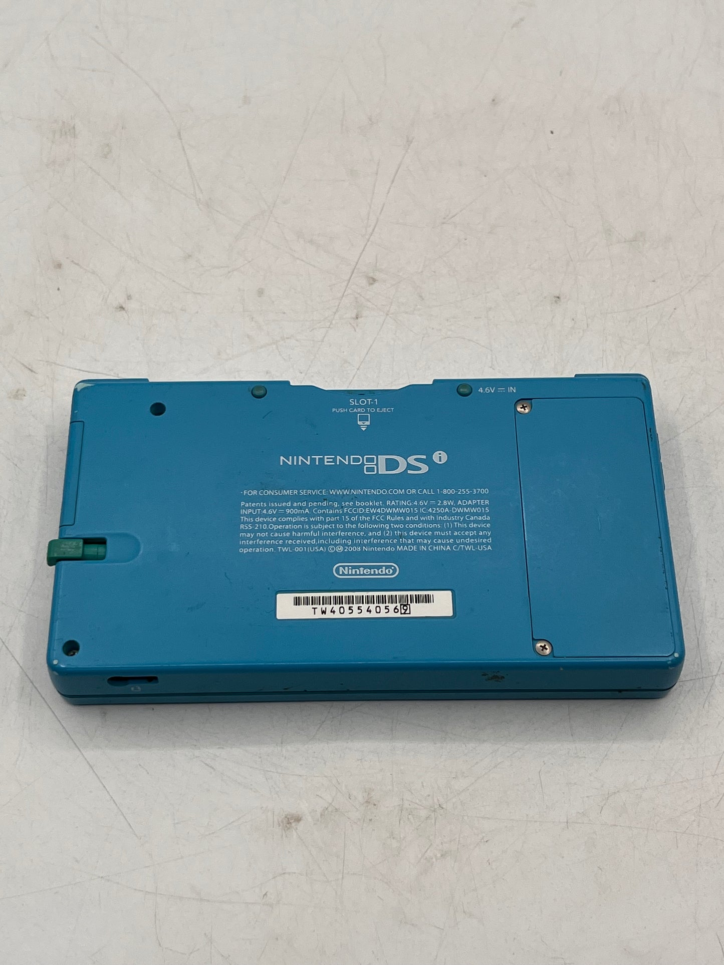 Nintendo DSi TWL-001 2008 Blue Broken