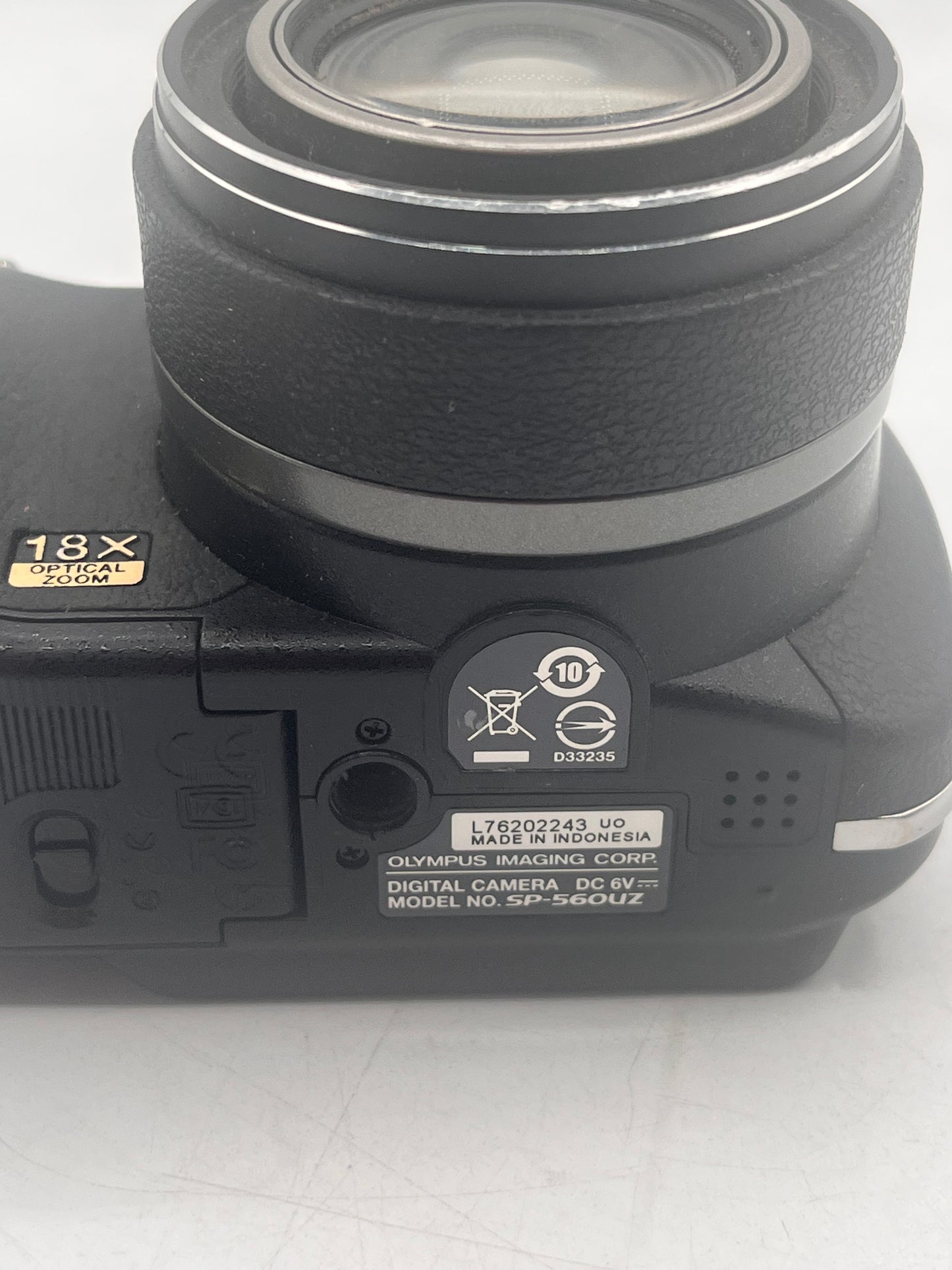 Olympus SP-560UZ Digital Camera - Black