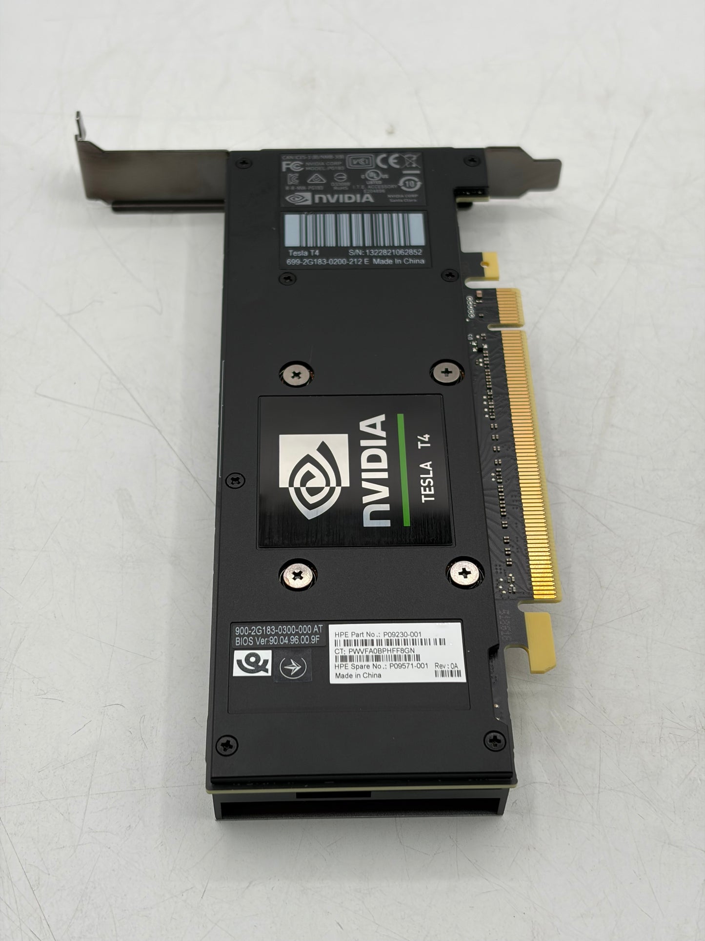 Nvidia Tesla T4 16GB DDR6 Graphics Card 699-2G183-0200-212, PG183, P09230-001