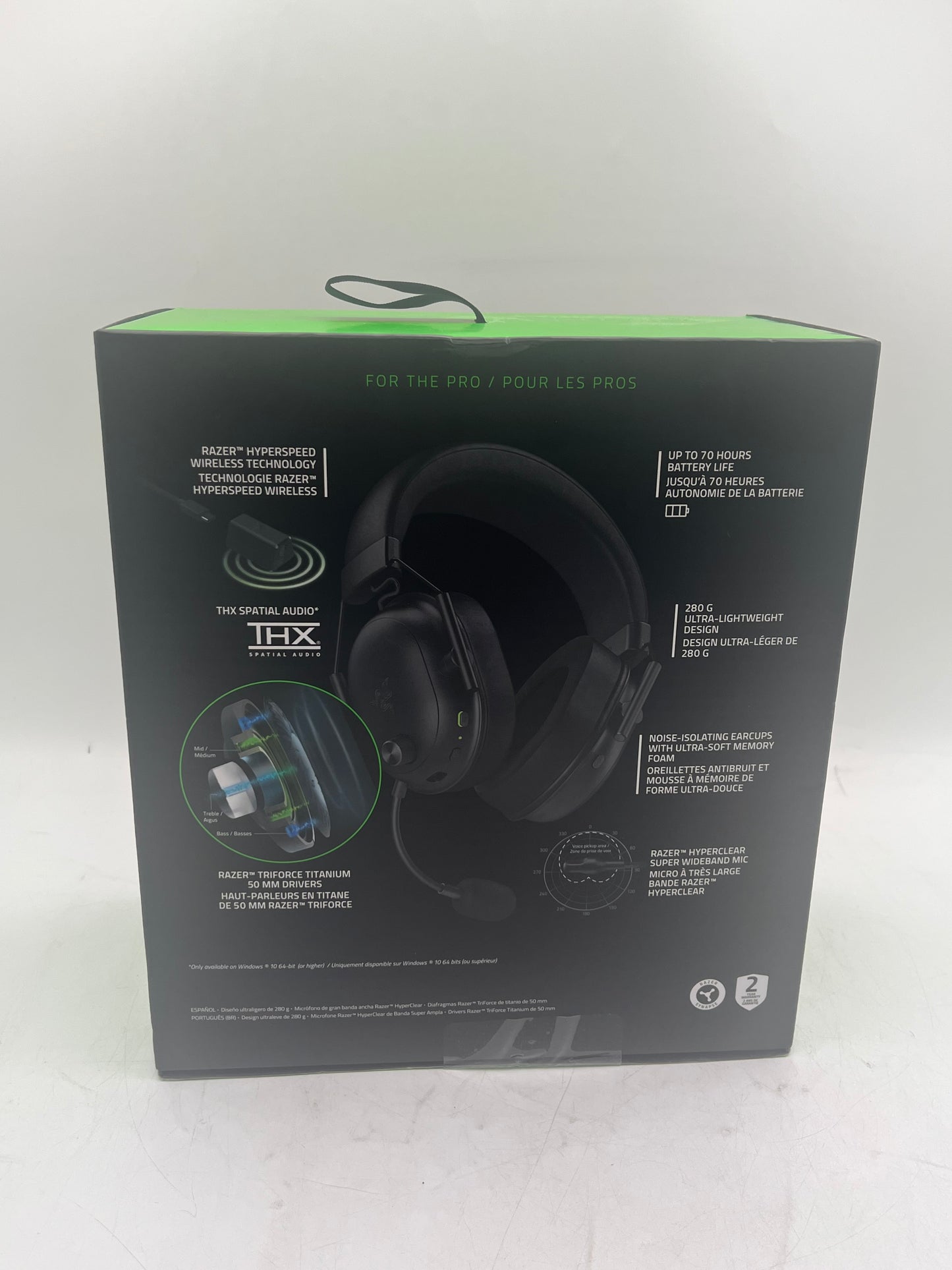 Razer BlackShark V2 HyperSpeed - Wireless Ultra-Light Esports Gaming Headset