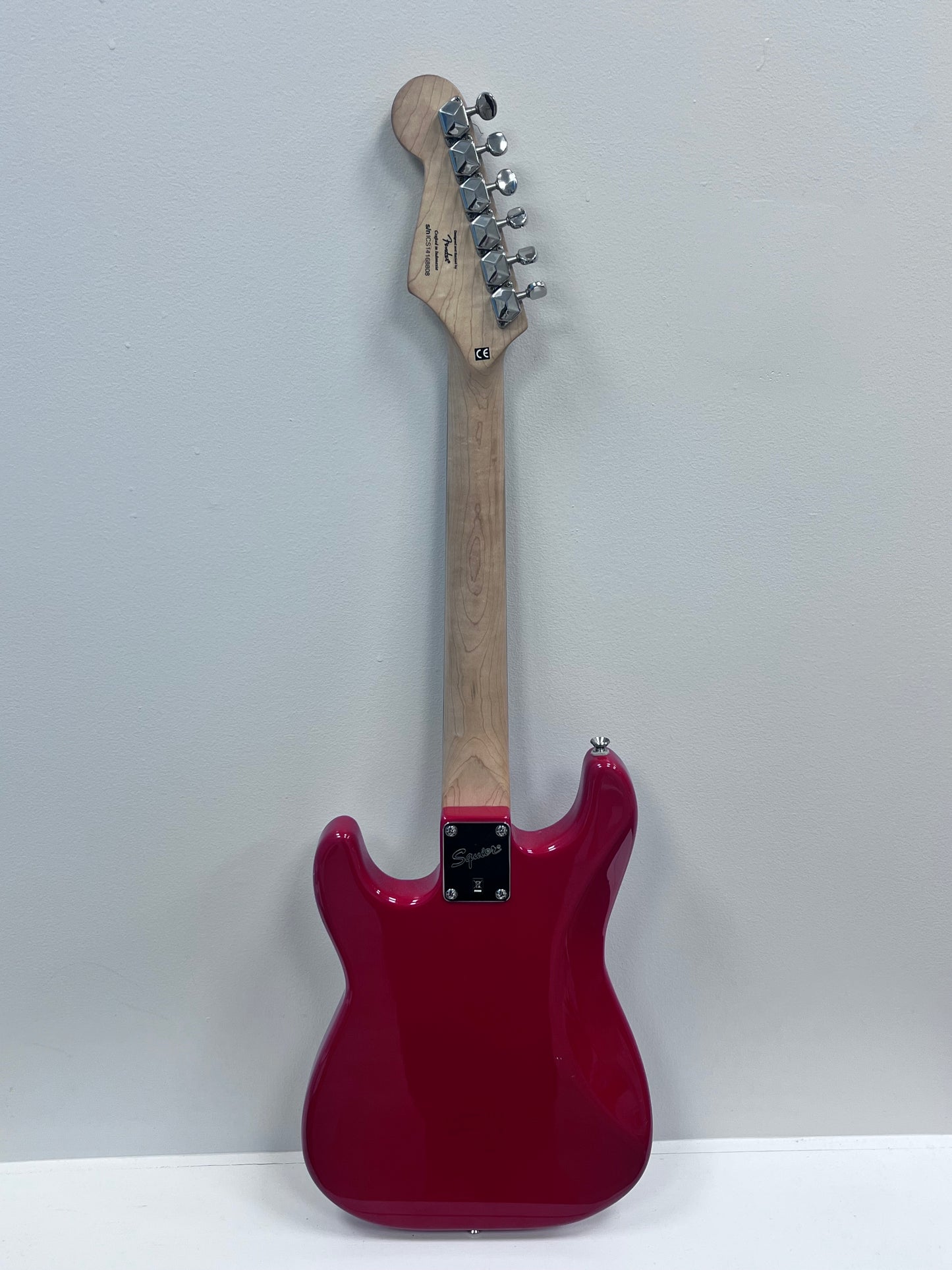 Fender Squier Mini Stratocaster Guitar Indonesia Build - Red