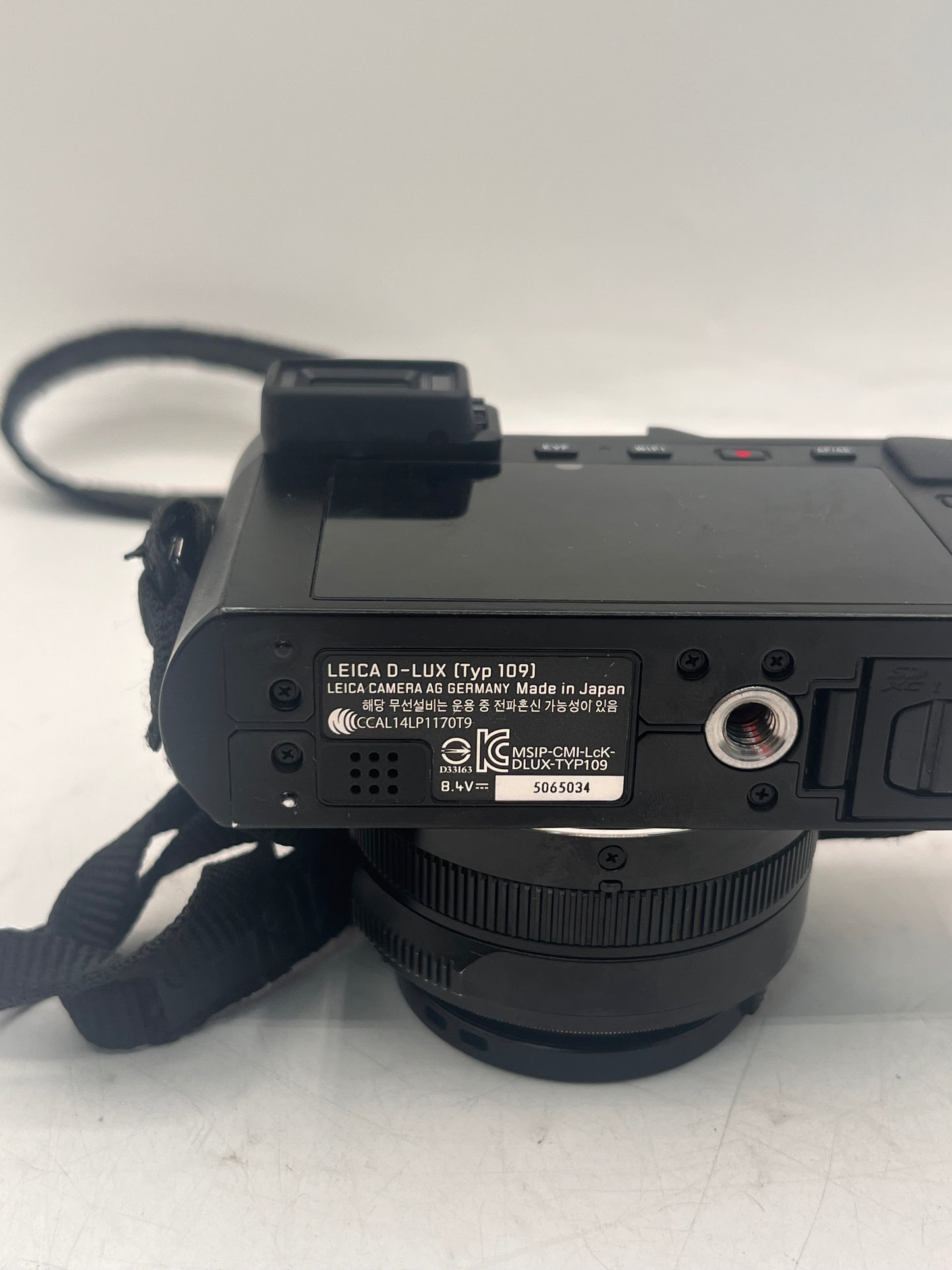 Leica D-LUX (Typ 109) 12.8MP Digital Camera Black