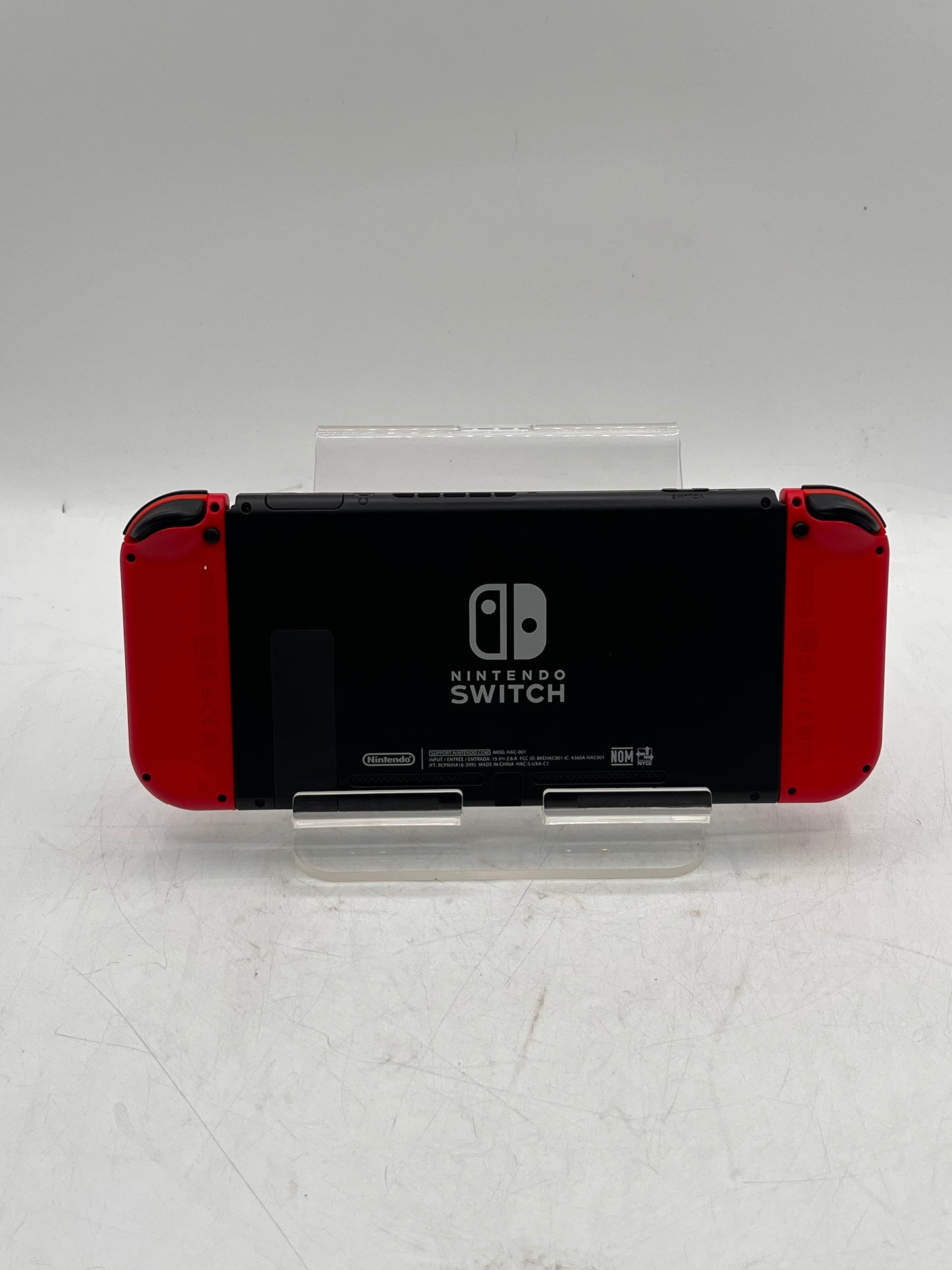 Nintendo Switch (HAC-001) 2017 Console 32GB Black w/ Red Joycons