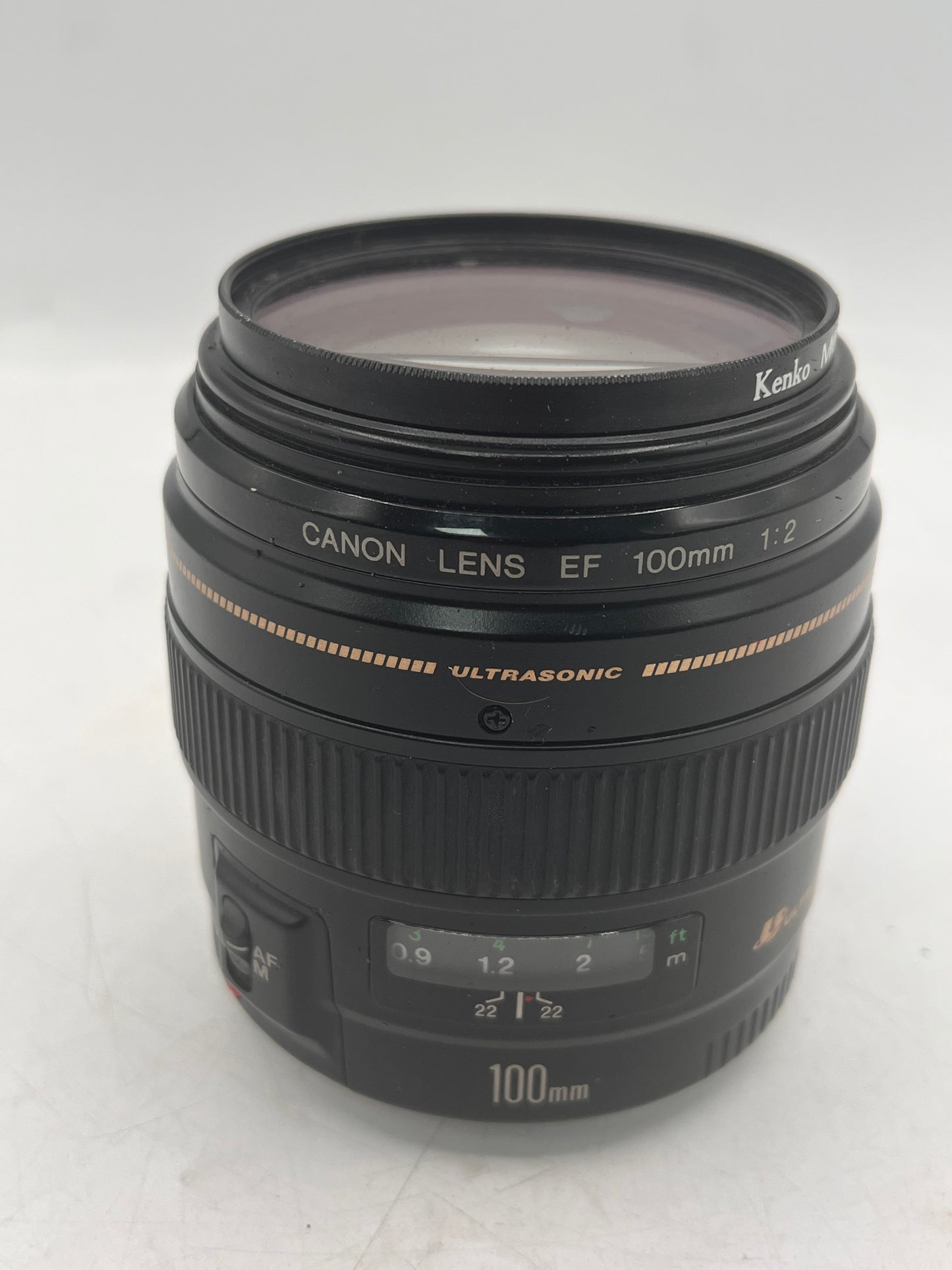 Canon EF 100mm F2 USM Camera Lens Black