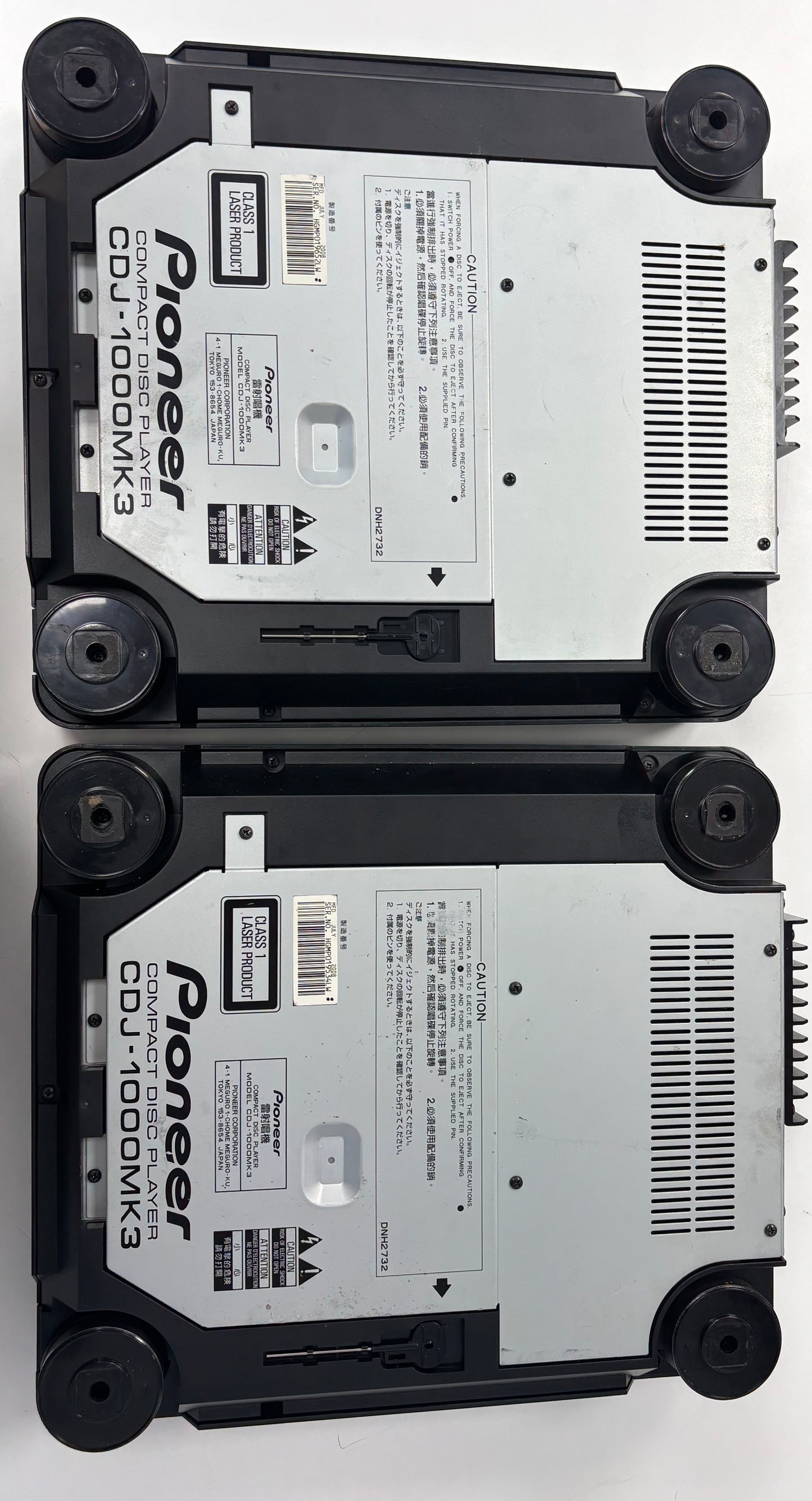 Pioneer CDJ-1000MK3 Pair (2x) Professional DJ CD Players – Tested & Working