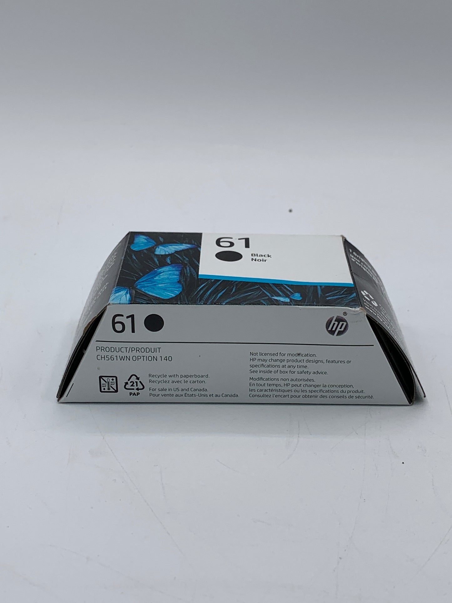 HP 61 Black Printer Toner Cartridge - New In Box
