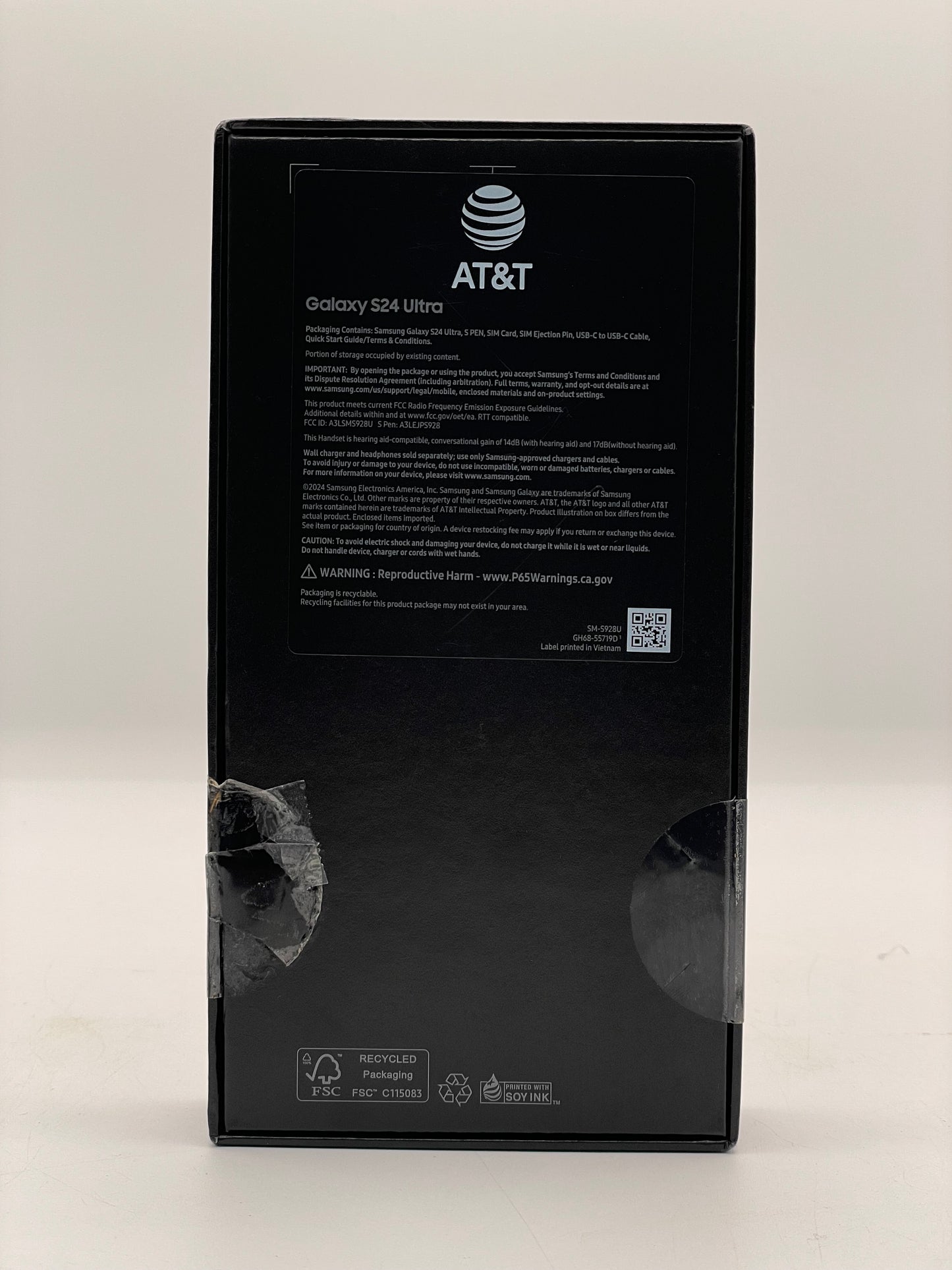 Samsung Galaxy S24 Ultra AT&T 256GB Titanium Violet *AS-IS* Cannot Activate