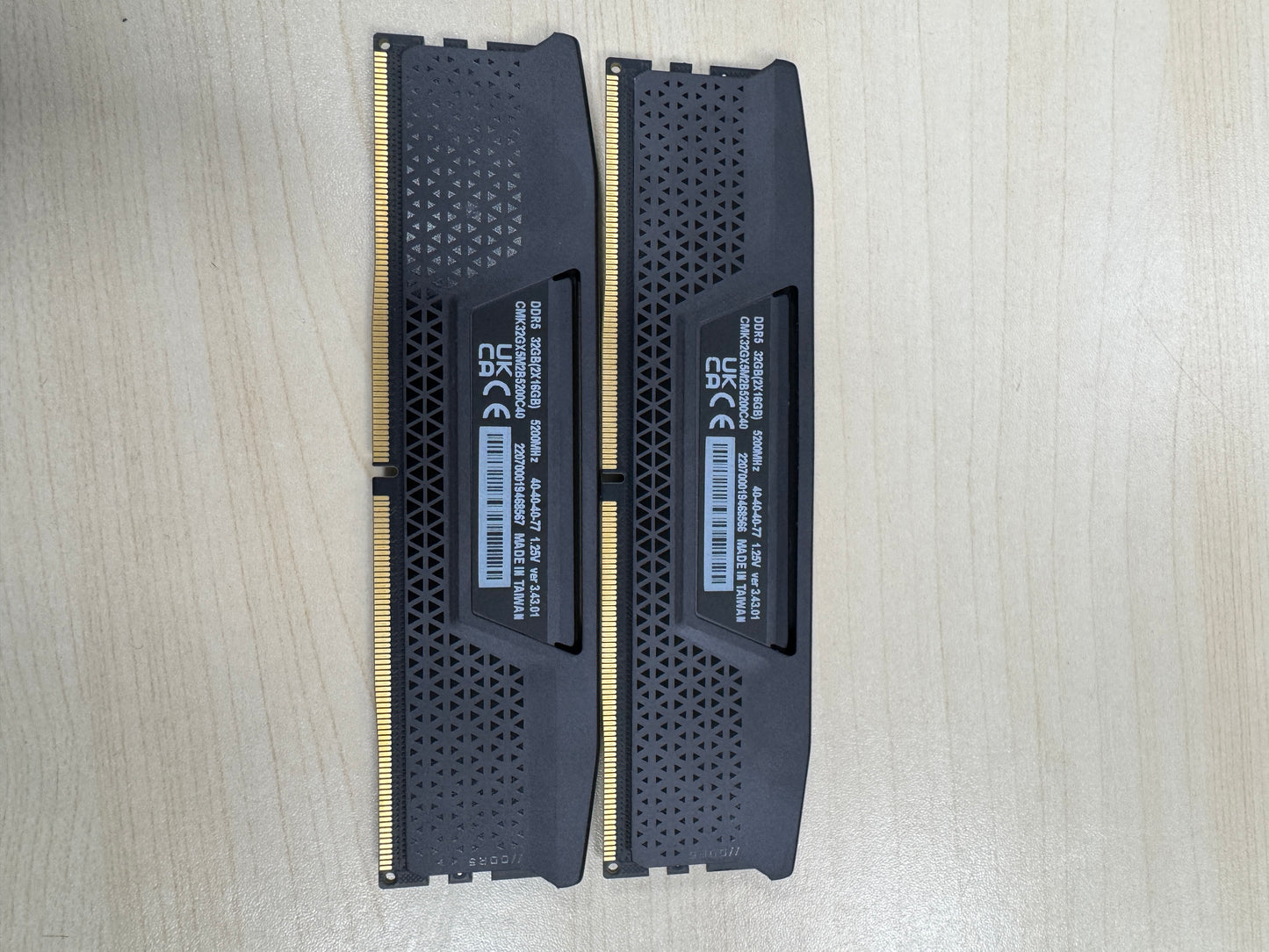 Corsair Vengeance 32GB (2x16GB) RAM DDR5 5600MHz CMK32GX5M2B5600C40
