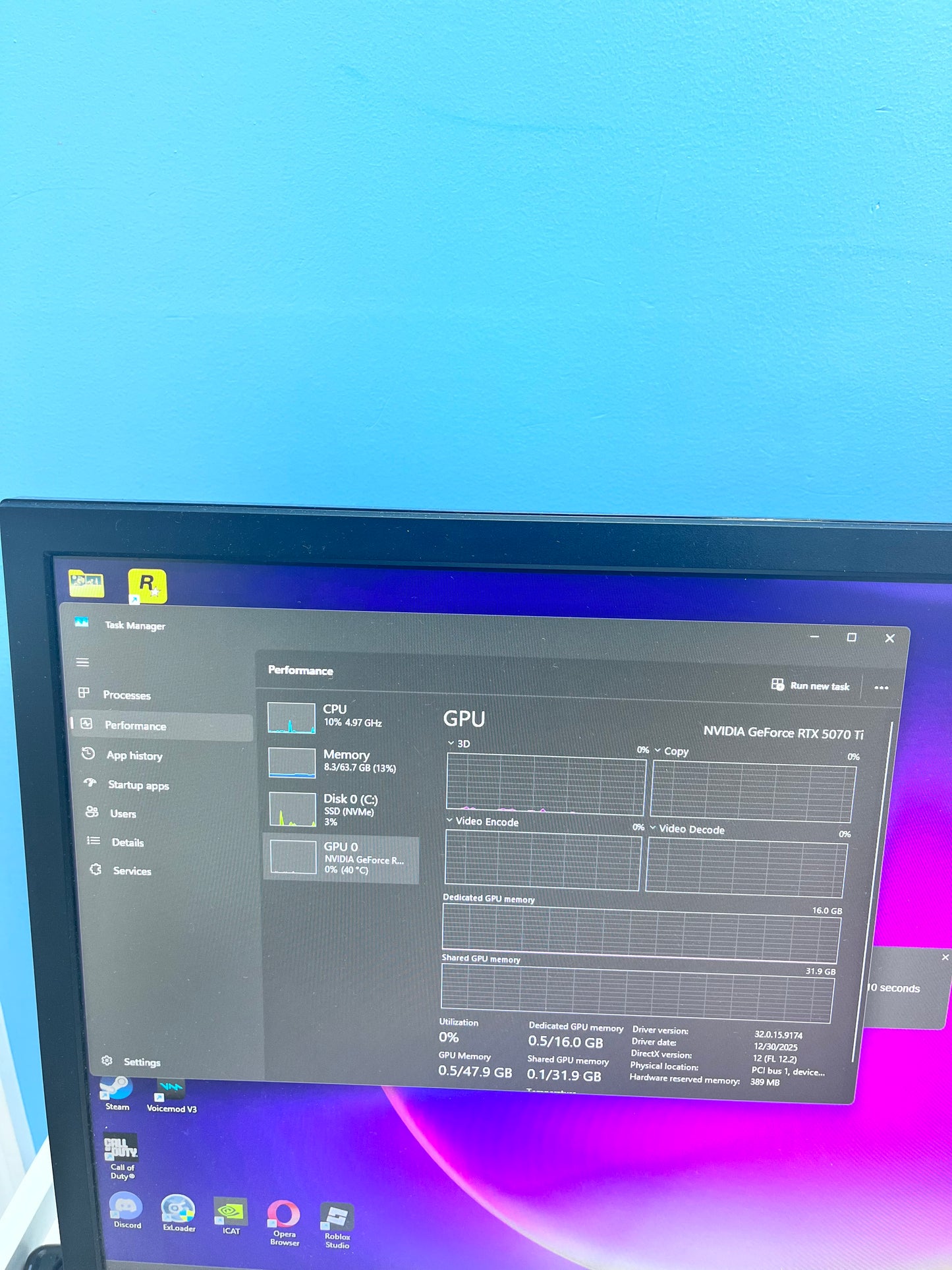 ZOTAC GTC 5070 TI Black