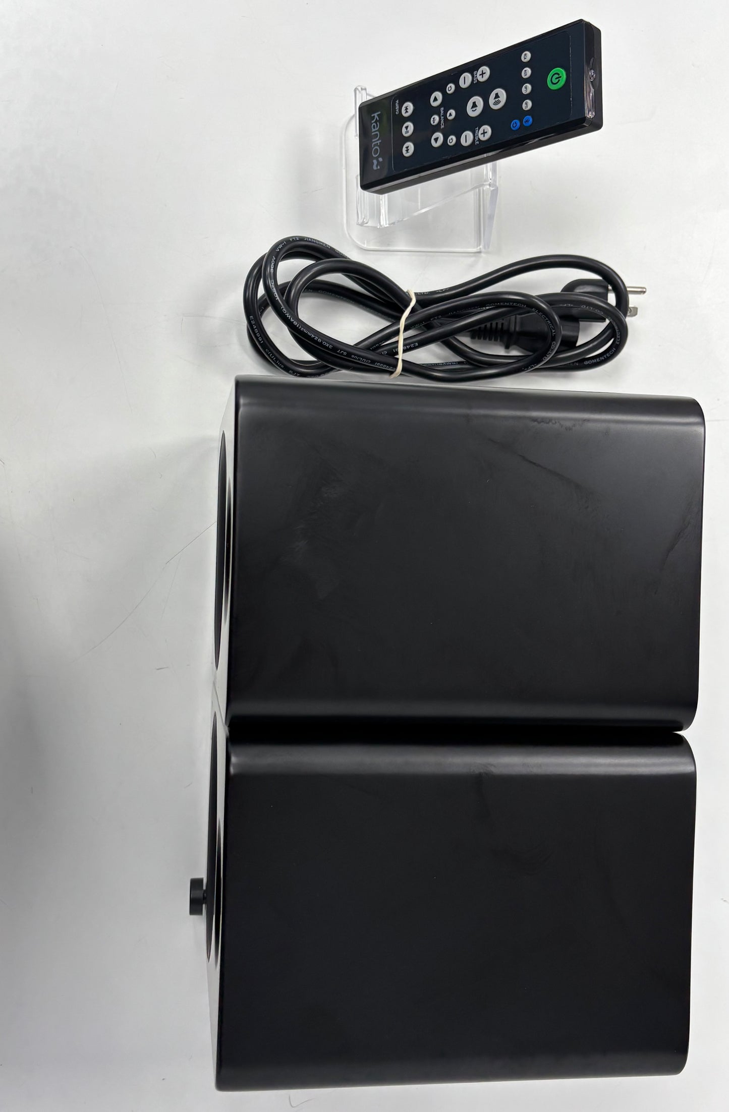 Kanto YU4 Powered Speakers With Bluetooth, Black