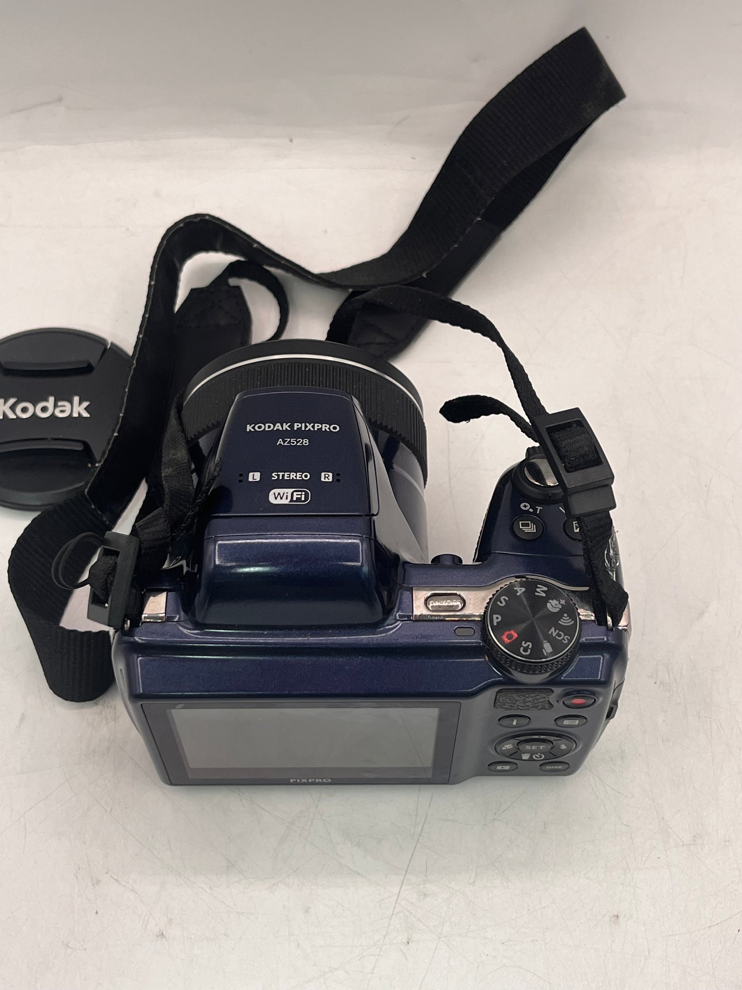 Kodak PIXPRO AZ528 Digital Camera w/ PIXPRO Aspheric HD Zoom Lens 52X Wide 24-1248mm - Blue