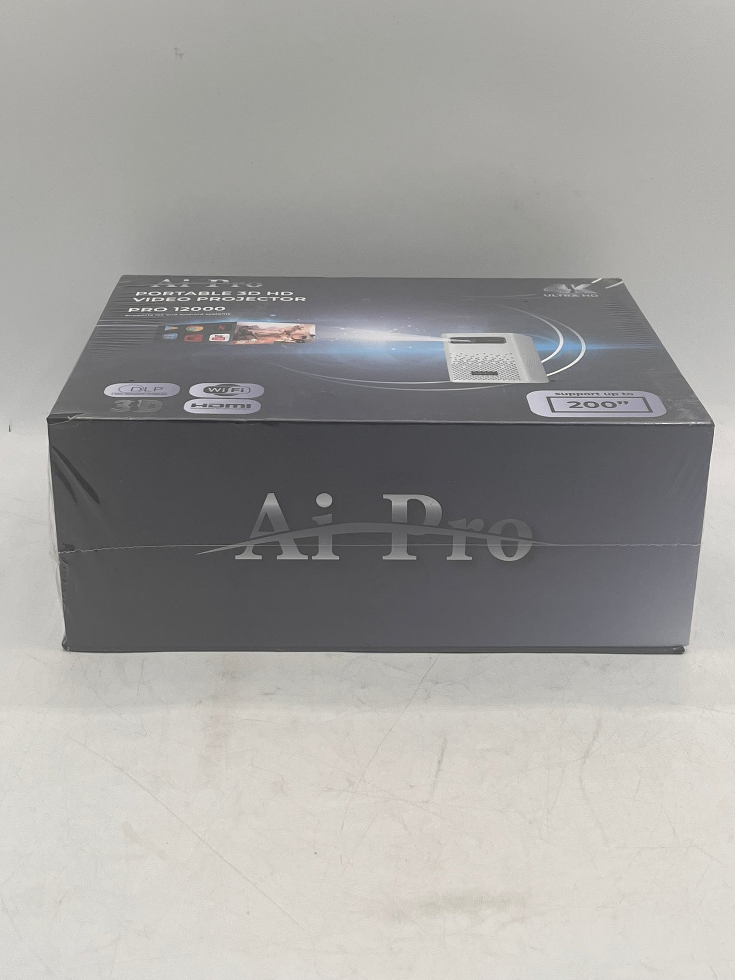 AI Pro Portable 3DHD Projector Pro 12000 BRAND NEW Free Shipping
