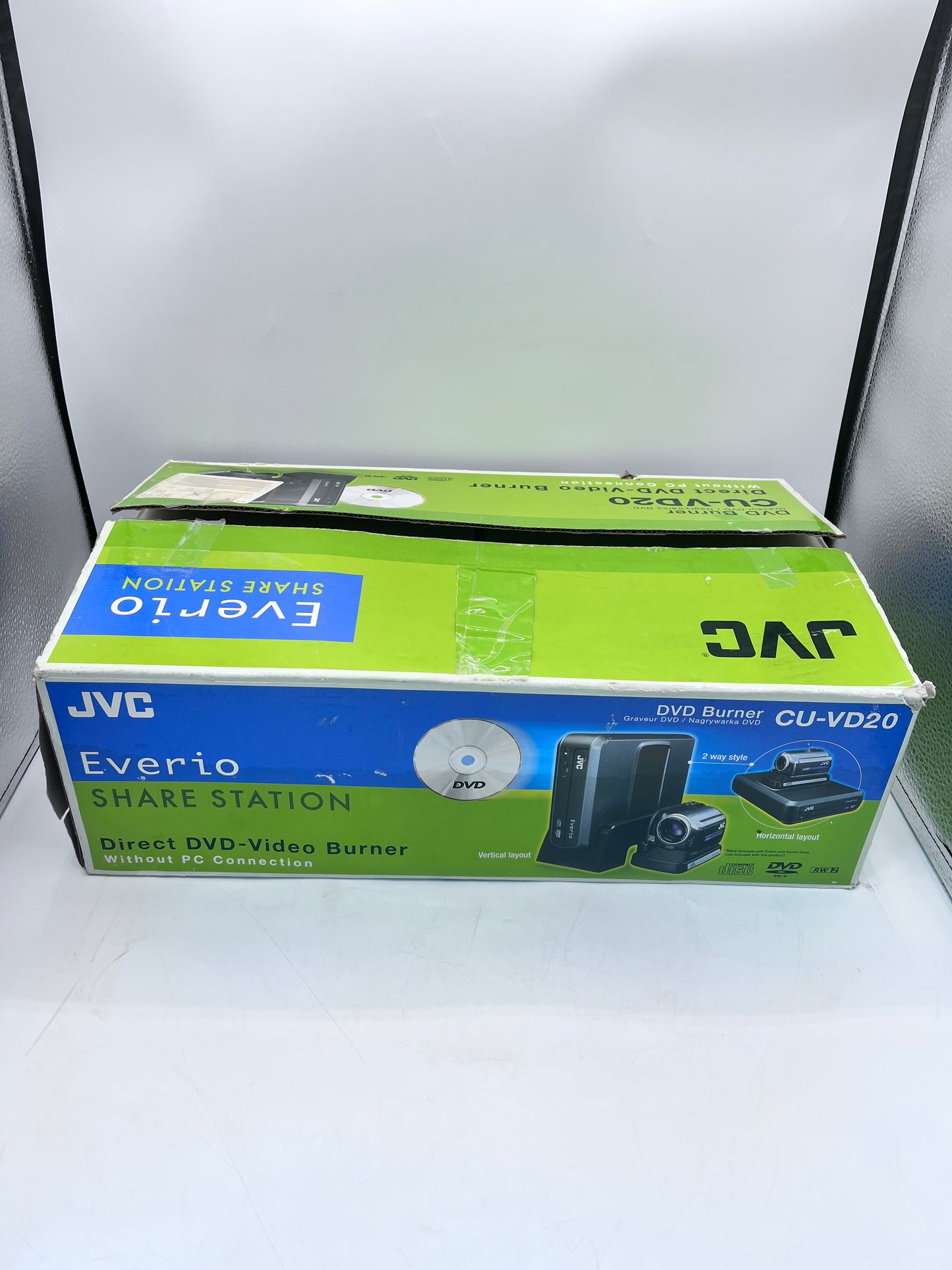 JVC Everio DVD Burner HD Share Station Direct DVD Burner CU-VD20U Direct Connect