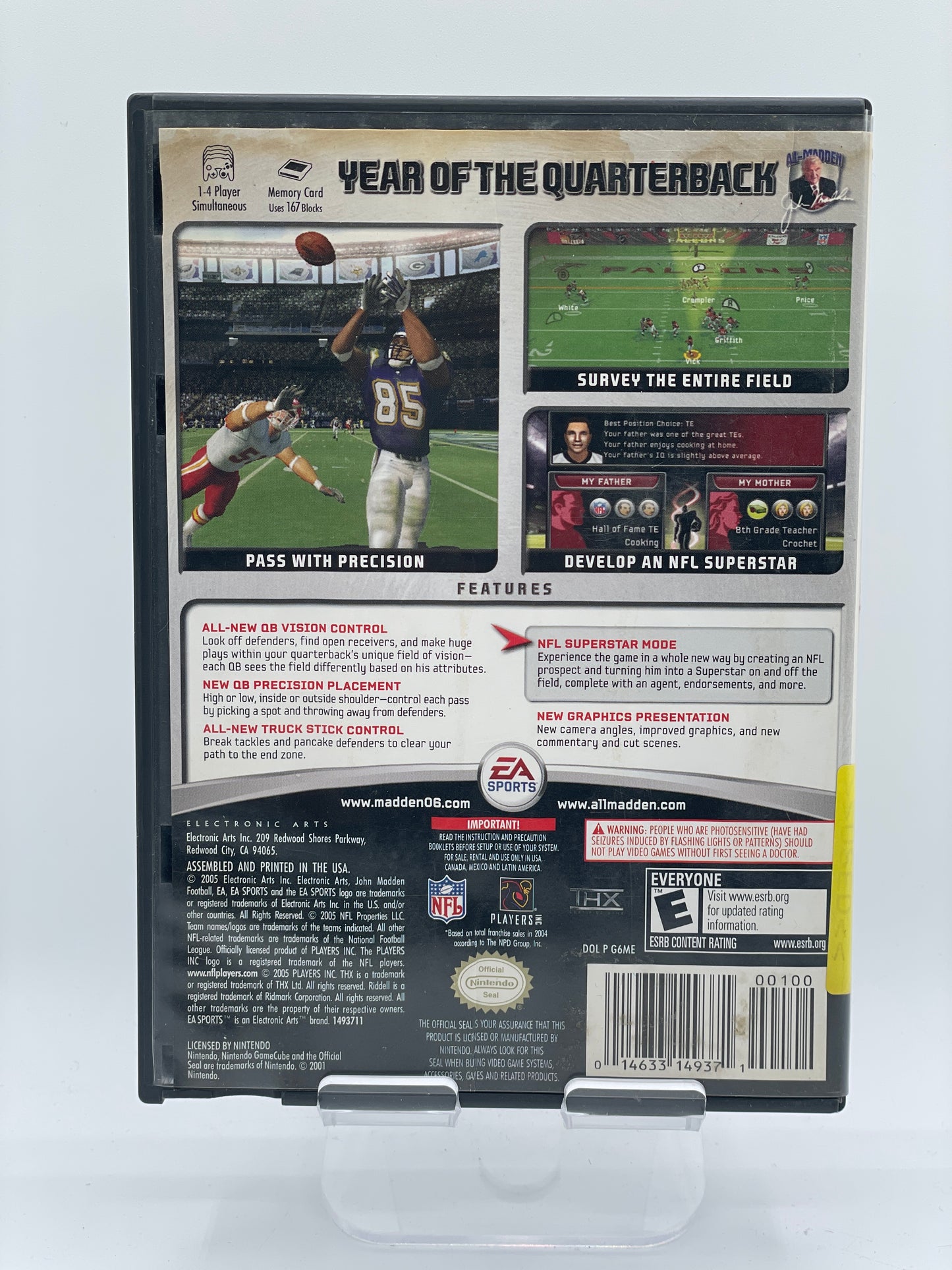 Madden NFL 06 (Nintendo GameCube, 2005)