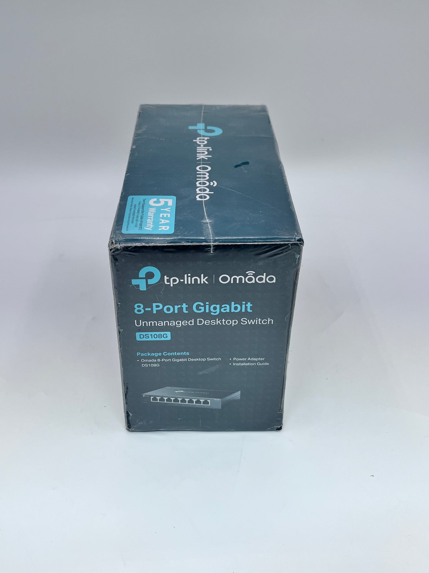TP-Link Omada 8-Port Gigabit Easy Managed Switch New In Box Black