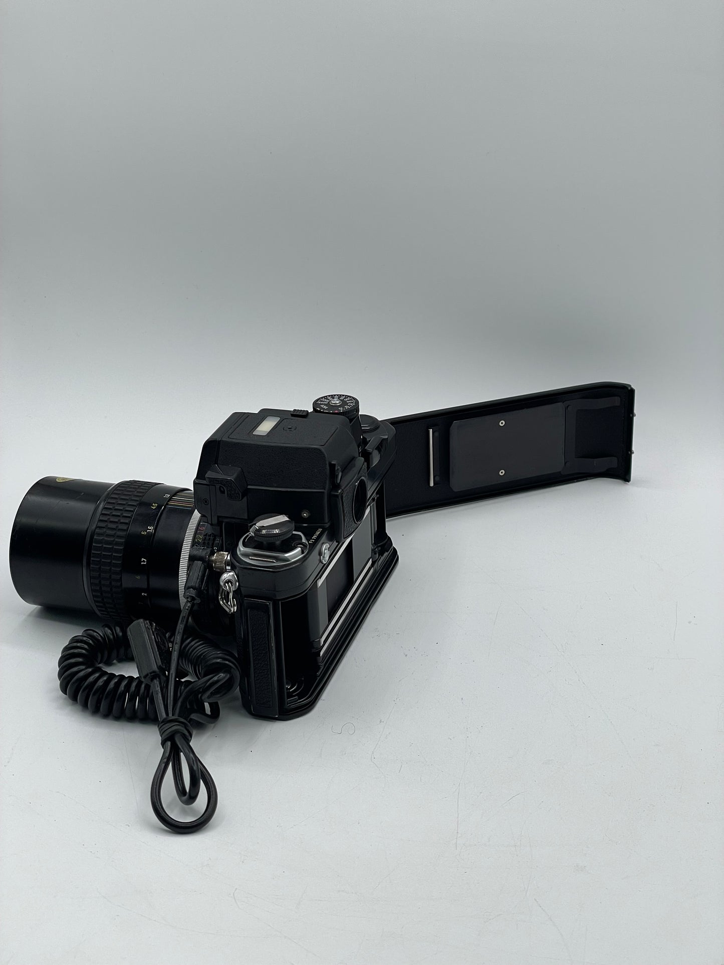 Nikon F2AS 35mm Film SLR Camera with Nikkor-Q Auto 135mm f/3.5 lens