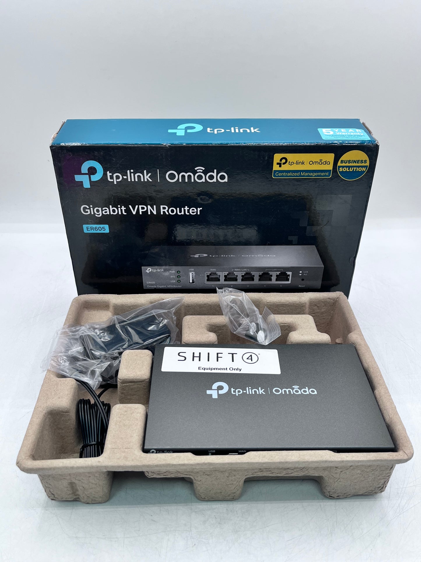 TP-Link Omada ER605 Gigabit VPN Gateway Accessory Black