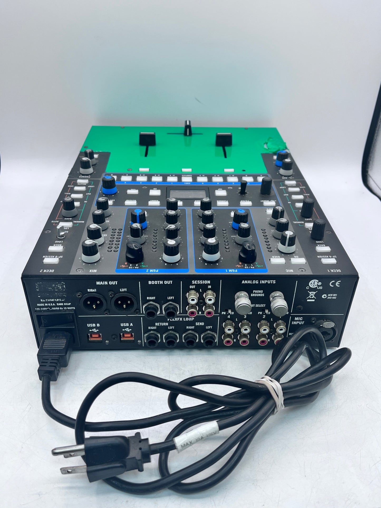 Rane Sixty-Two Mixer Rane 62 Professional DJ Mixer Serato Tested