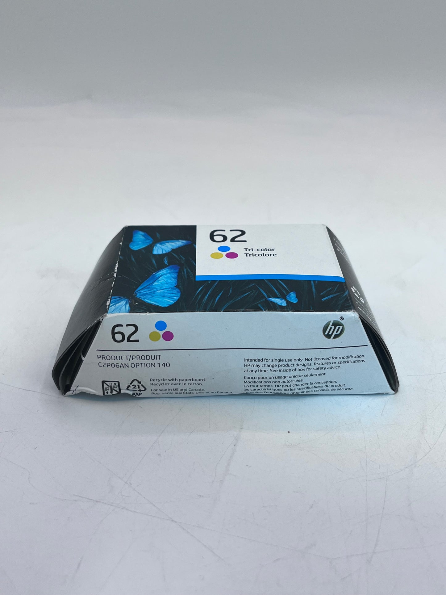 HP 62 Tri-Color Ink Cartridge
