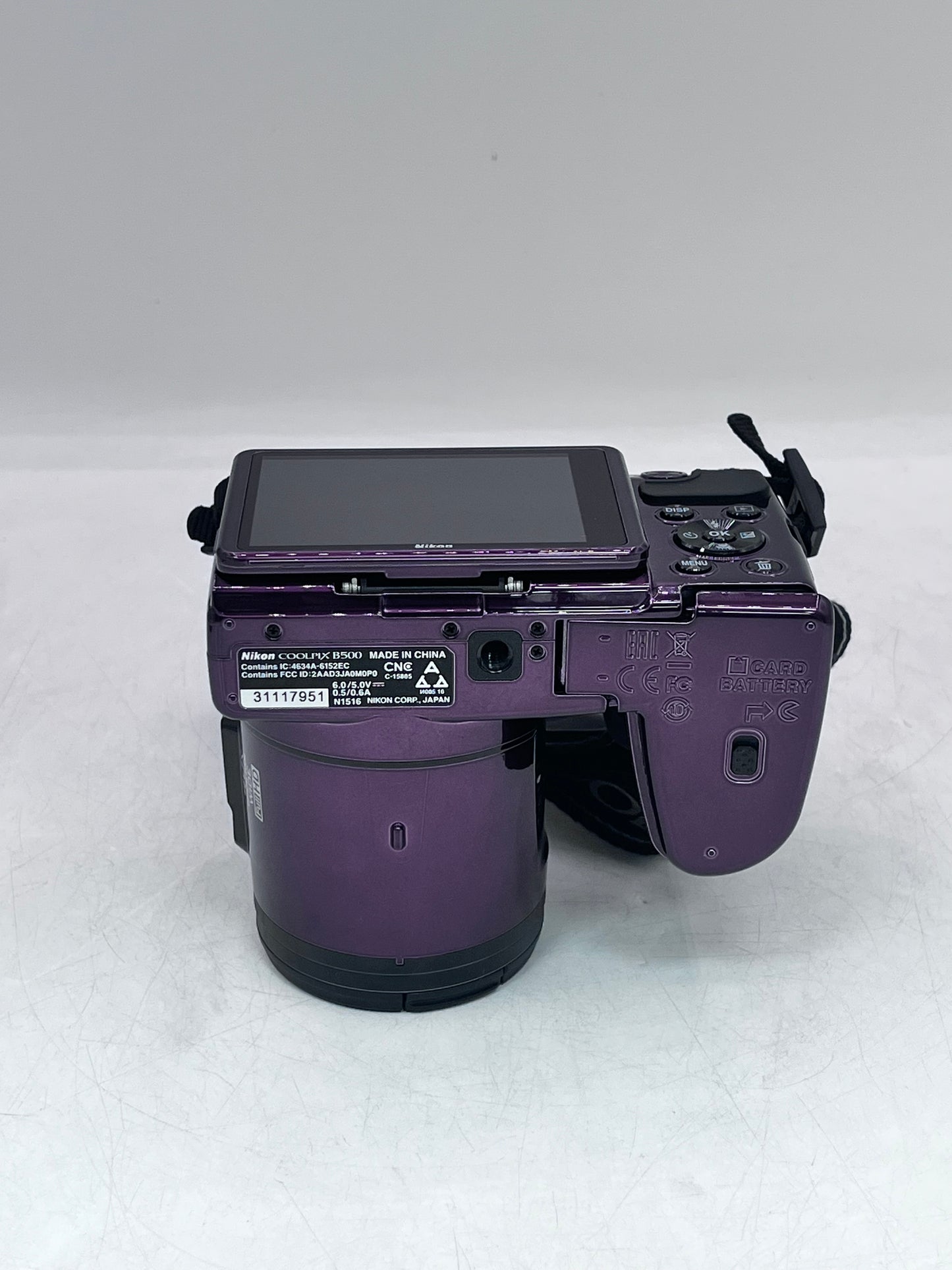 Nikon Coolpix B500 Digital Camera 16.0 MP 40x Optical Zoom - Purple