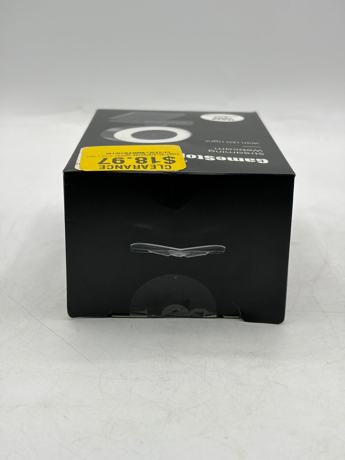 GameStop Streaming Webcam w/ LED Light 1080p Autofocus Black