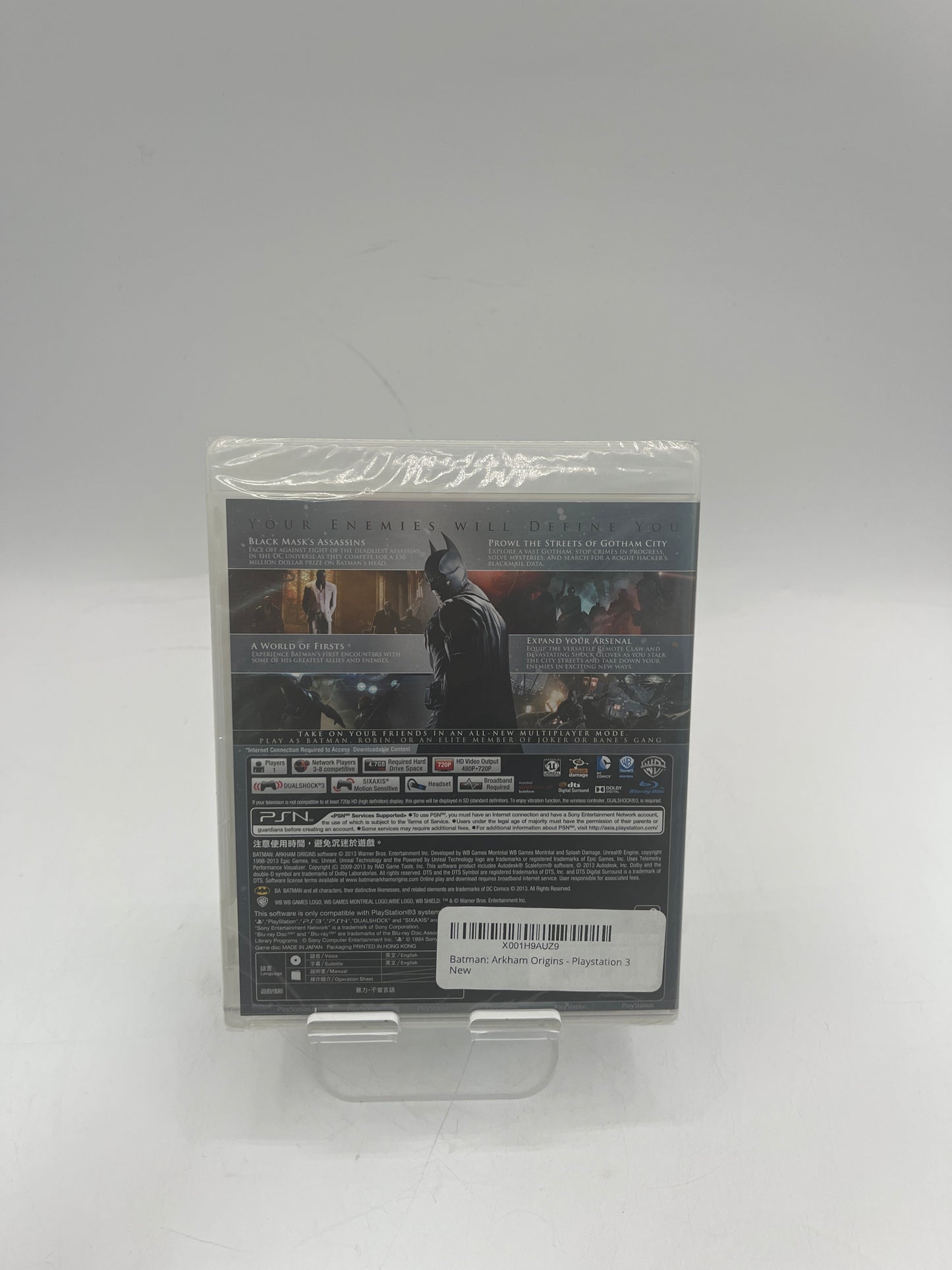 PlayStation 3 Batman Arkham Origins Video Game