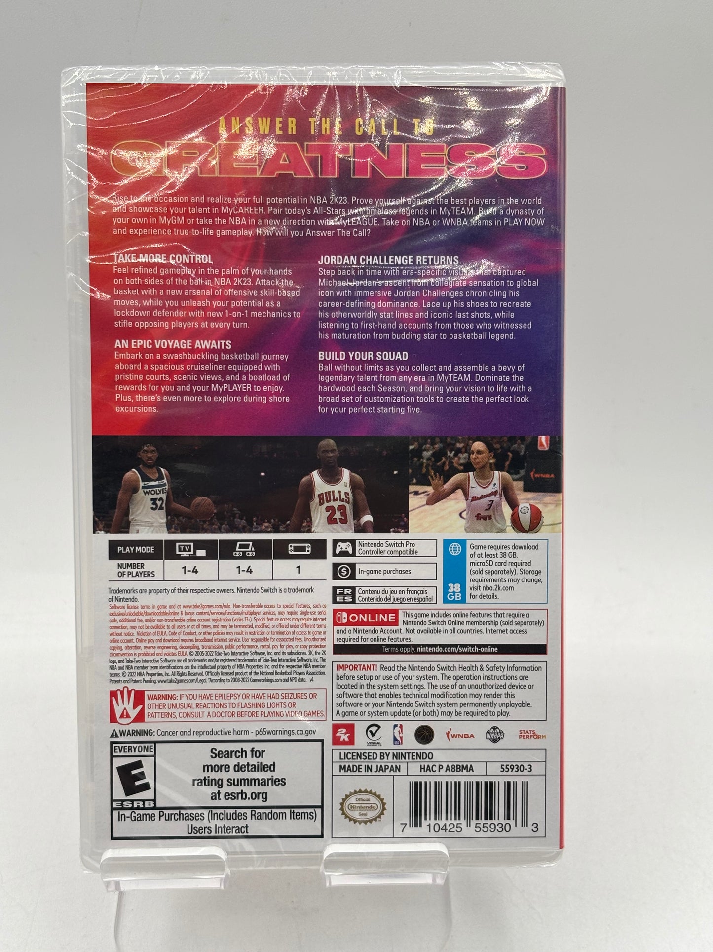 Nintendo Switch NBA 2K23 Video Game