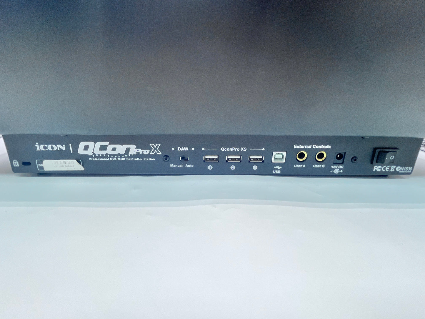 Icon QCon Pro X USB DAW Control Surface with Motorized Faders - Black