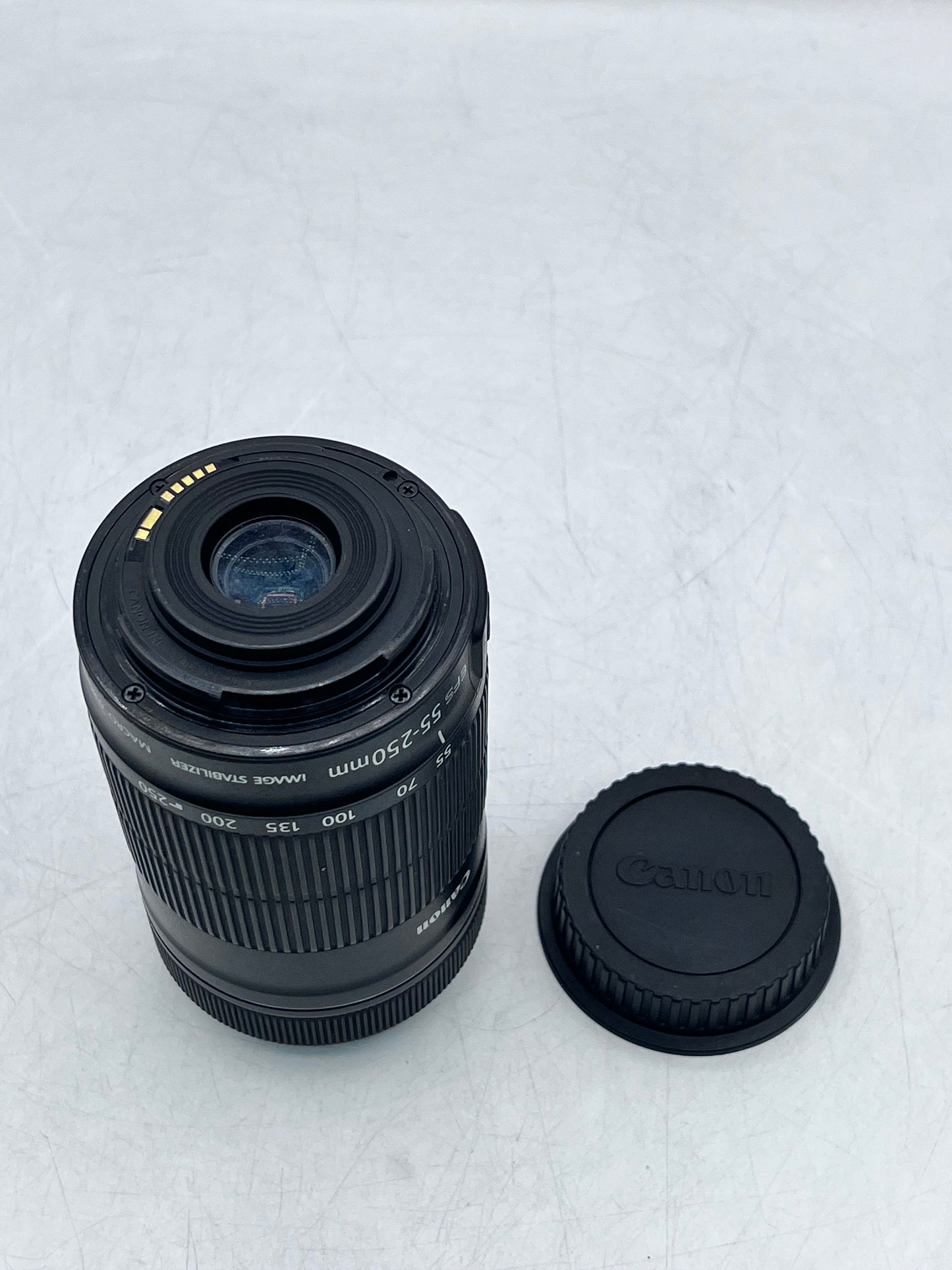 Canon EFS 55-250mm Zoom Lens with Image Stabilizer - Black
