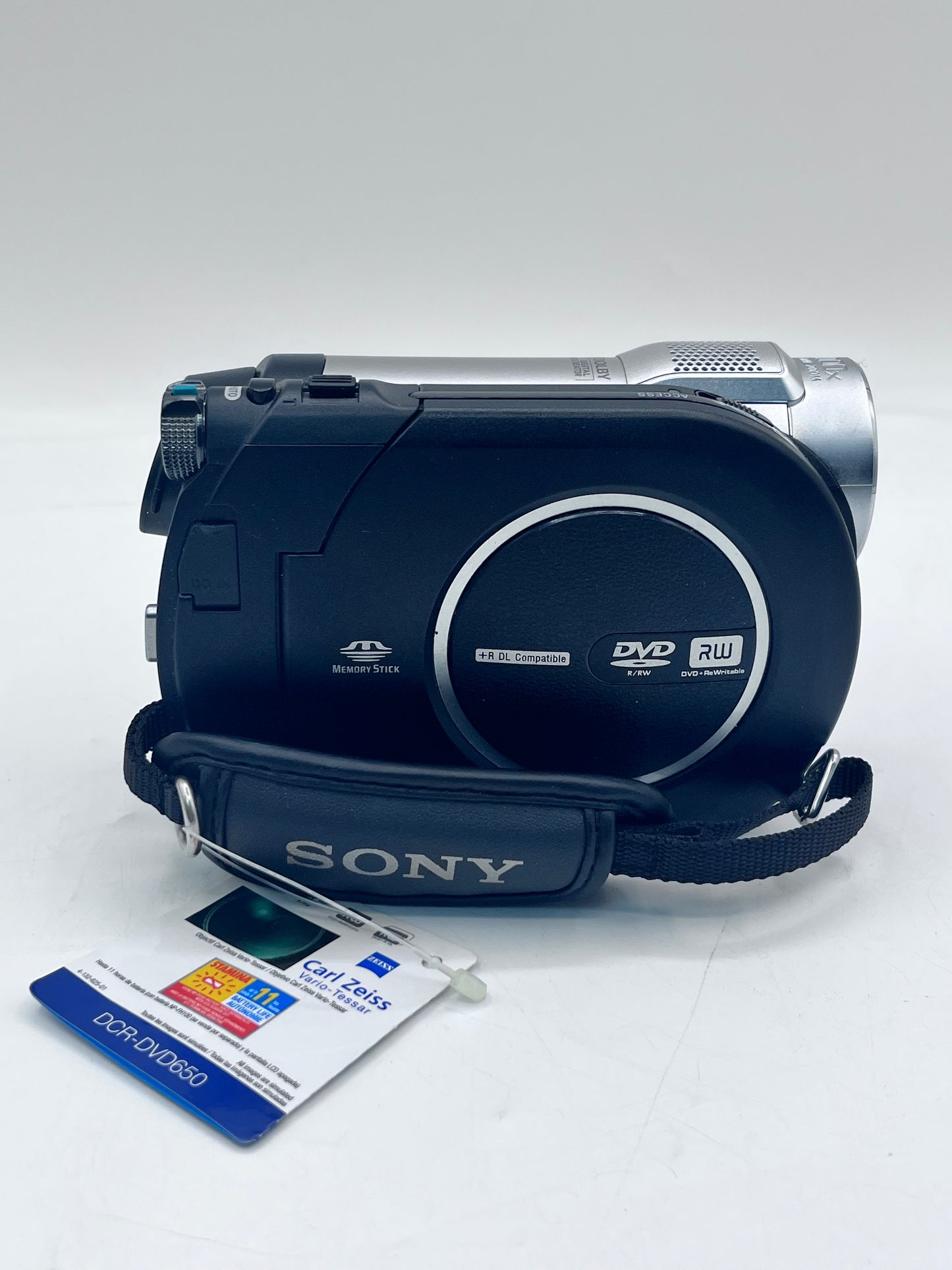 Sony Handycam DCR-DVD650 Camcorder Silver