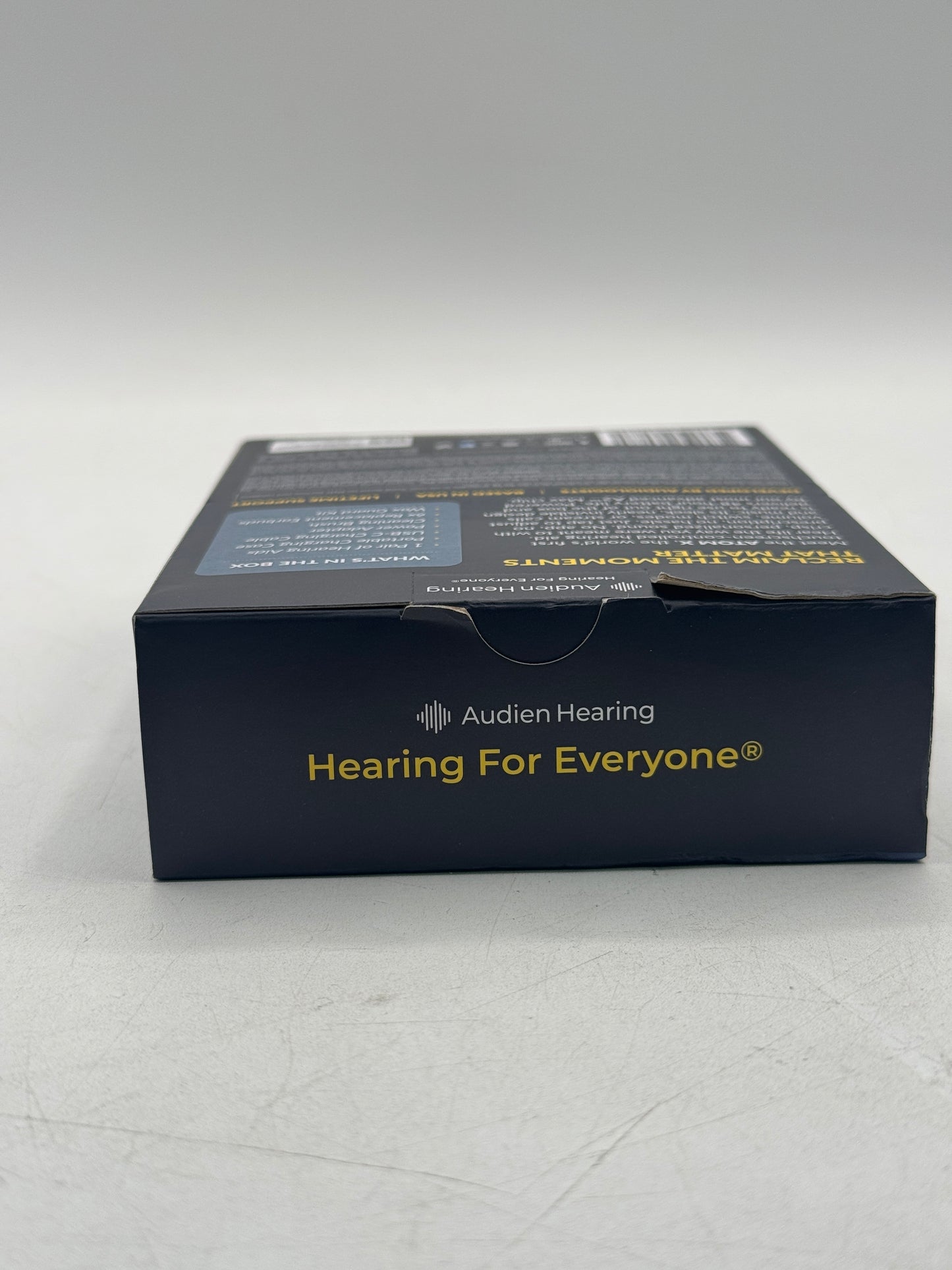 Audien Hearing ATOM X -Rechargeable OTC Hearing Aids - Brand New Free Shipping