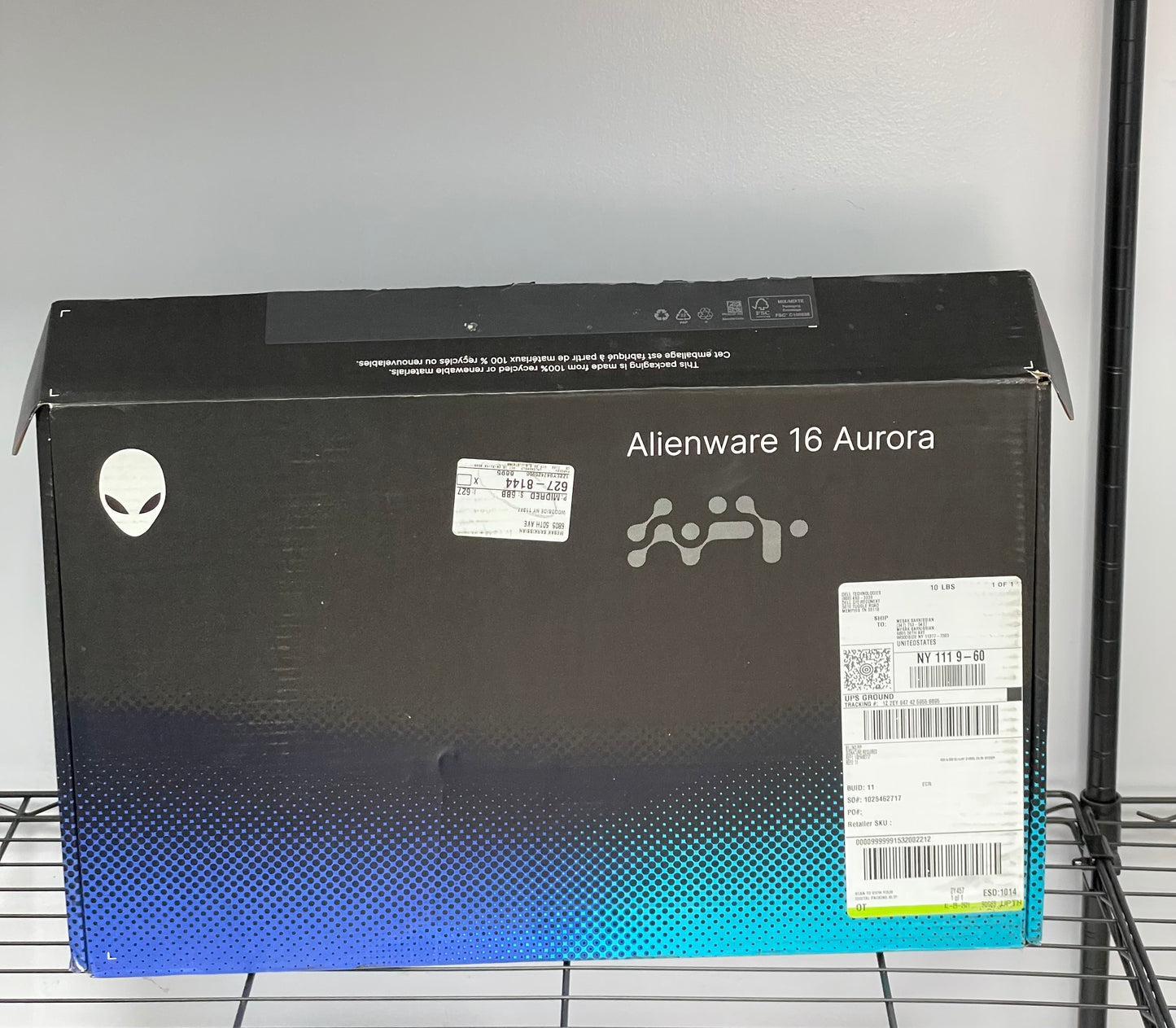 Alienware 16 AURORA 16" Core 7 240H 16GB RAM 1TB SSD GeForce RTX 5050
