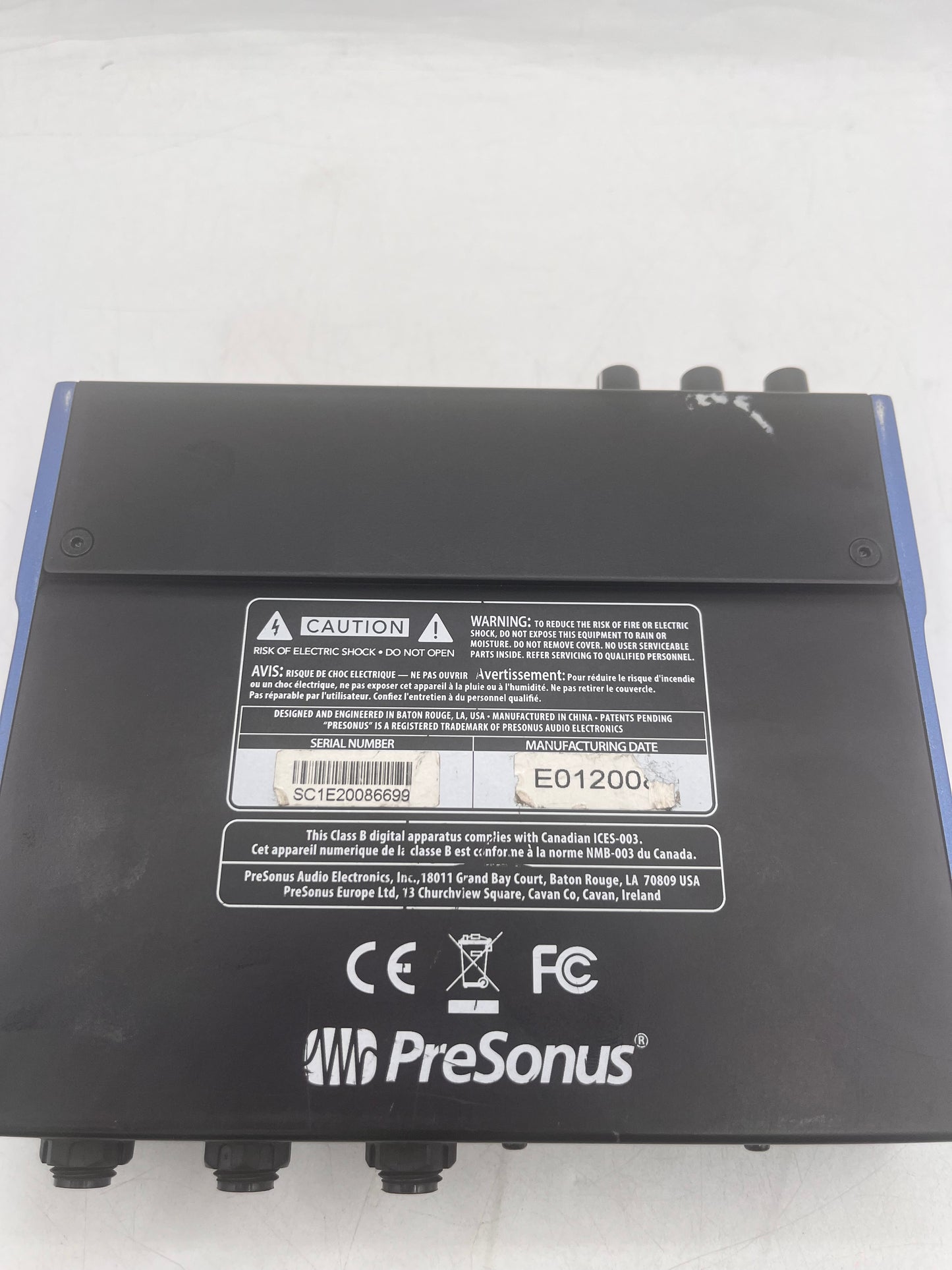 PreSonus Studio 24c 192 kHz USB-C Audio Interface - Black